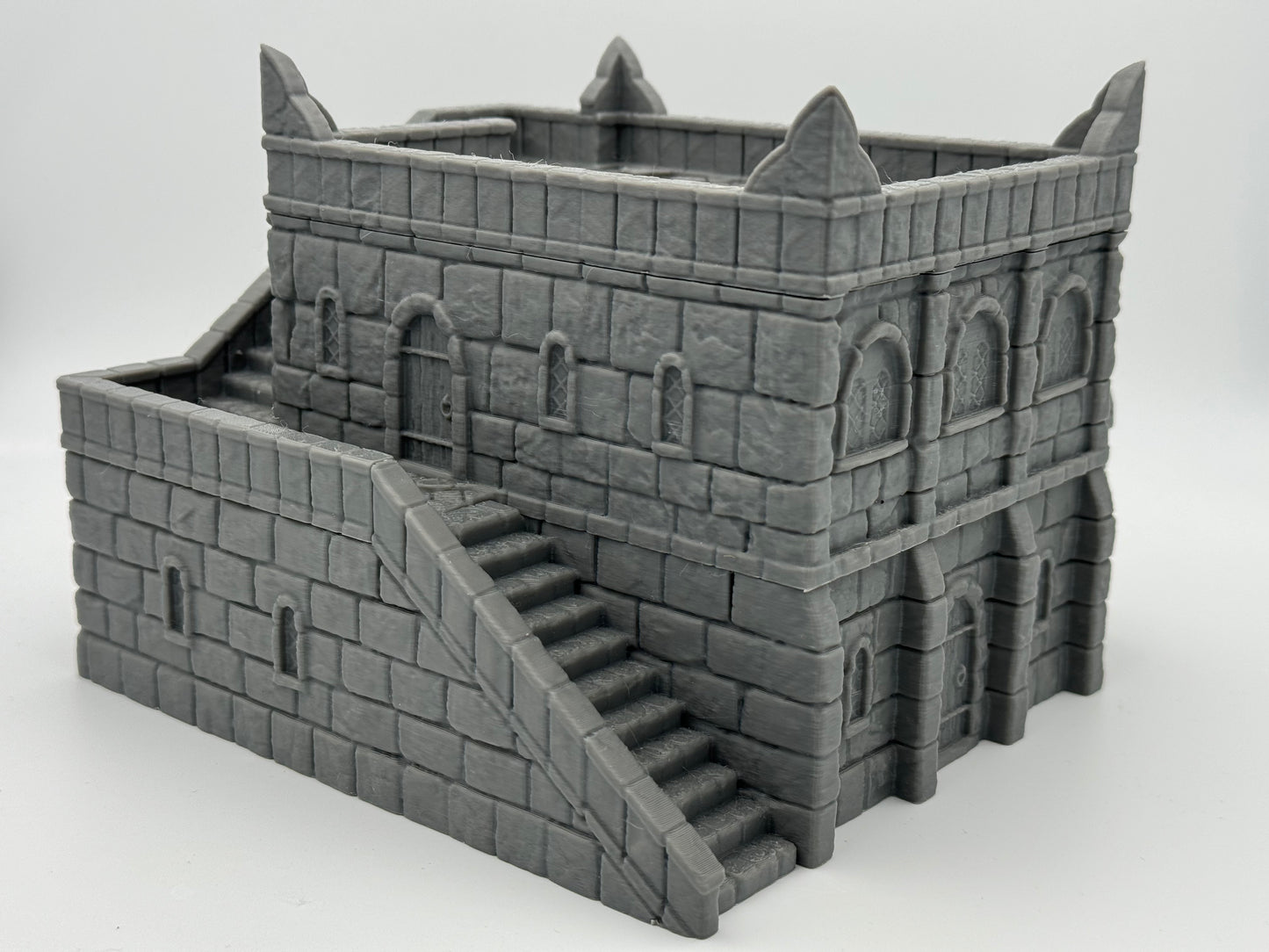 Produktová fotografie Tabletop 28mm The Printing Goes Ever On (TPGEO) 0: Obchodní místo Ivory City - Budova království Gonthan - Obchodní hala Tabletop terén