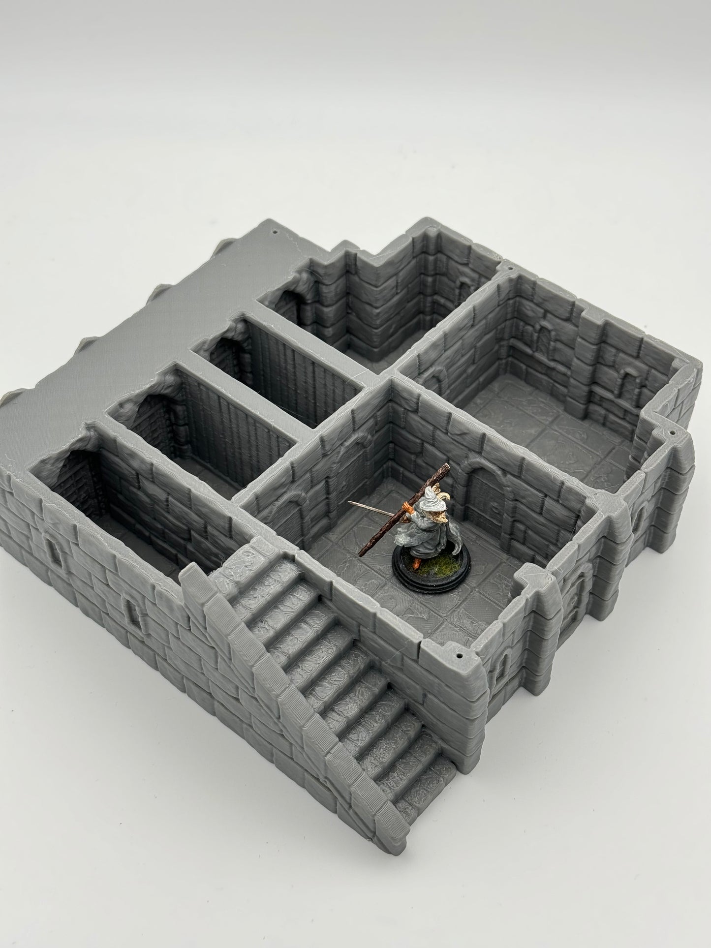 Produktová fotografie Tabletop 28mm The Printing Goes Ever On (TPGEO) 0: Obchodní místo Ivory City - Budova království Gonthan - Obchodní hala Tabletop terén