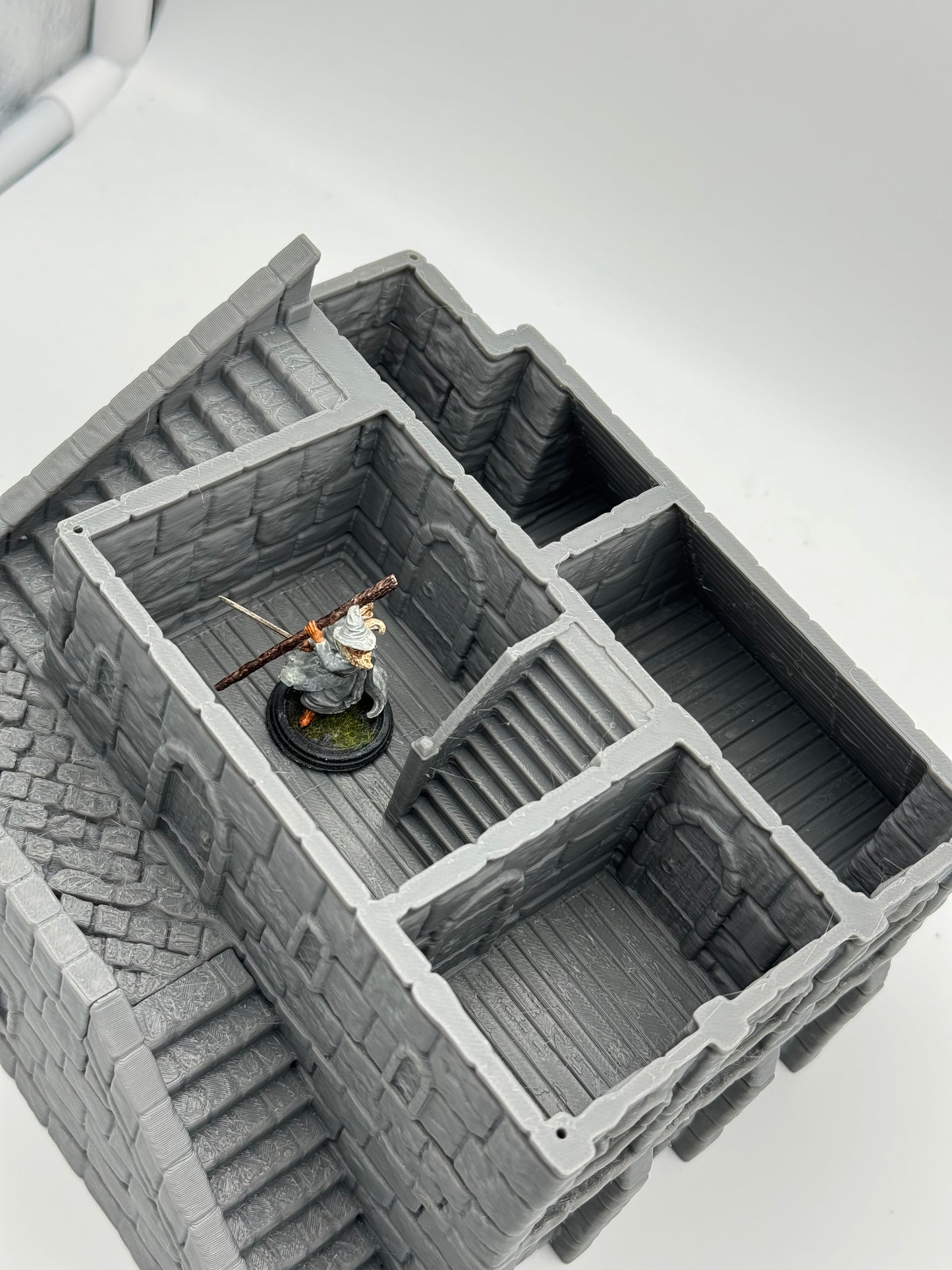 Produktová fotografie Tabletop 28mm The Printing Goes Ever On (TPGEO) 0: Obchodní místo Ivory City - Budova království Gonthan - Obchodní hala Tabletop terén
