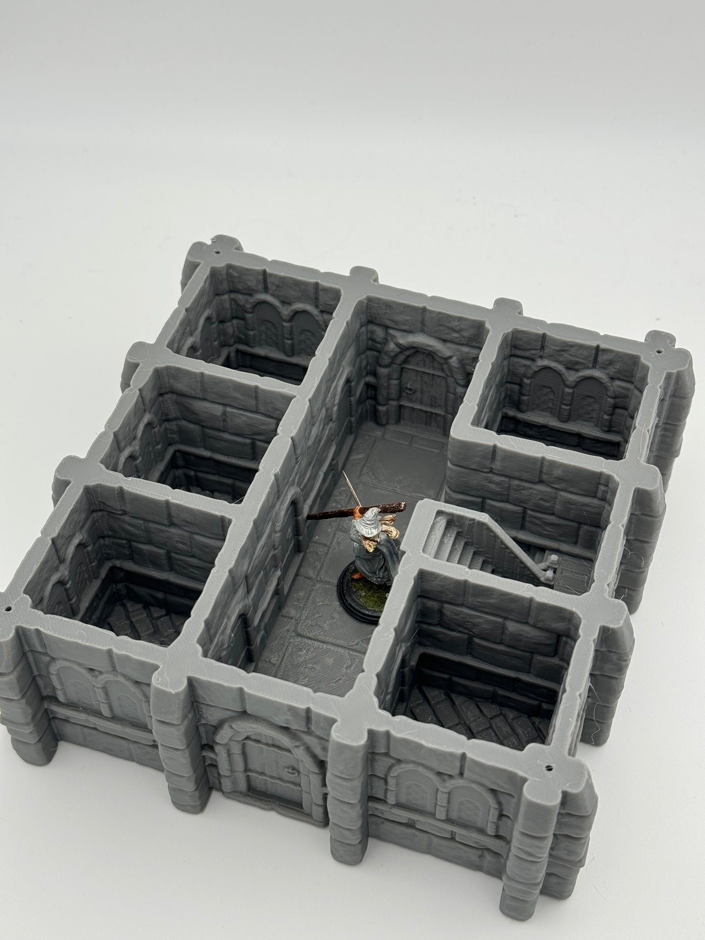 Produktová fotografie Tabletop 28mm Tisk pokračuje dál (TPGEO) 0: Sklad Ivory City - Budova království Gonthan - Sklad Tabletop terénu