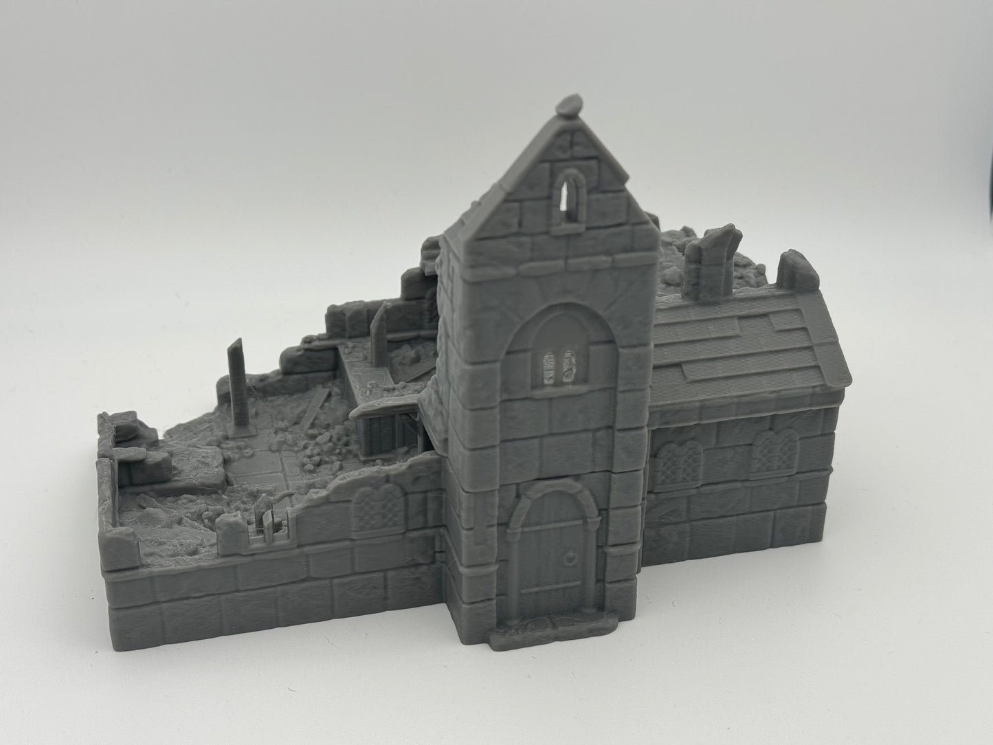 Foto do produto Tabletop 28mm The Printing Goes Ever On (TPGEO) 0: Ruínas da Taverna Cidade de Marfim - Edifício Reino de Gonthan - Terreno de Taverna Tabletop