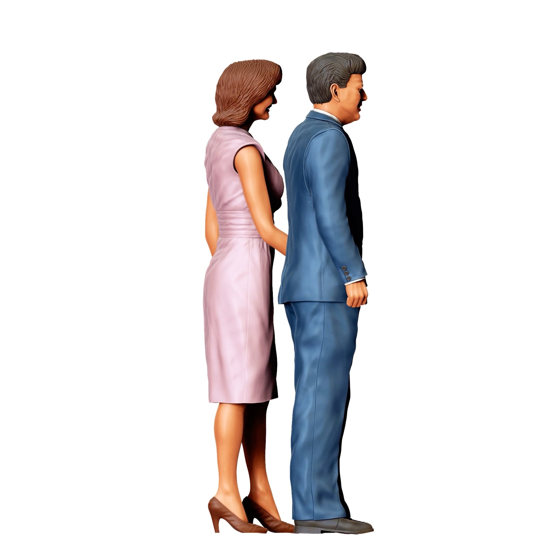 Diorama modelarskie zdjęcie produktu 0: Potężny mężczyzna z żoną - Przywódca narodu (Ref. nr 332)