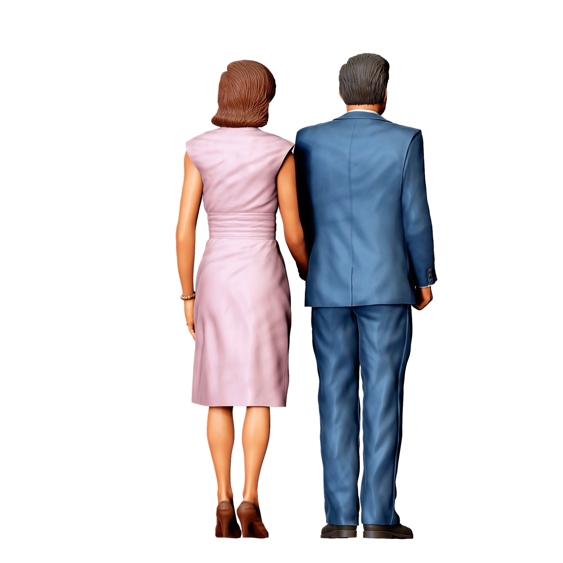 Diorama modelarskie zdjęcie produktu 0: Potężny mężczyzna z żoną - Przywódca narodu (Ref. nr 332)