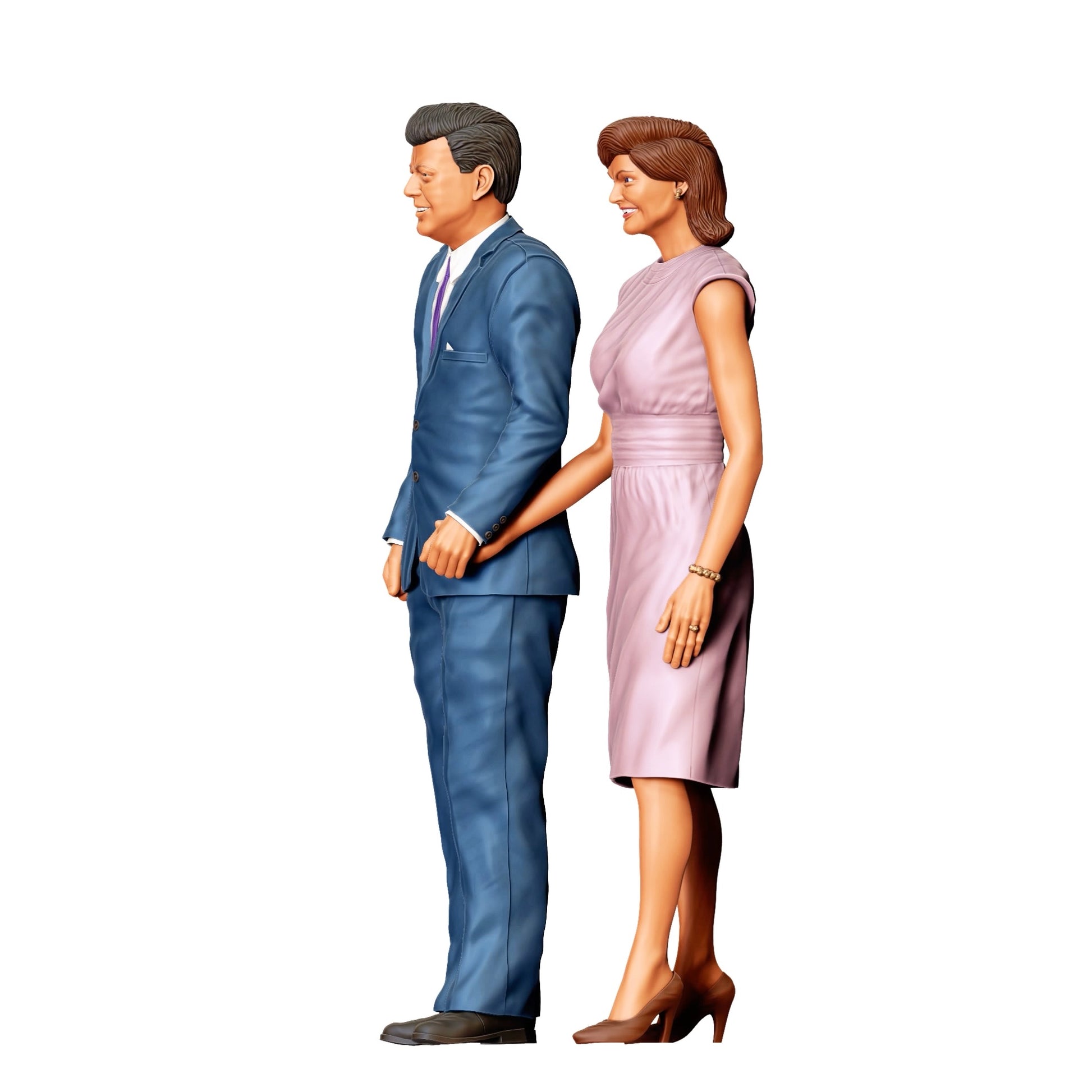 Diorama modelarskie zdjęcie produktu 0: Potężny mężczyzna z żoną - Przywódca narodu (Ref. nr 332)