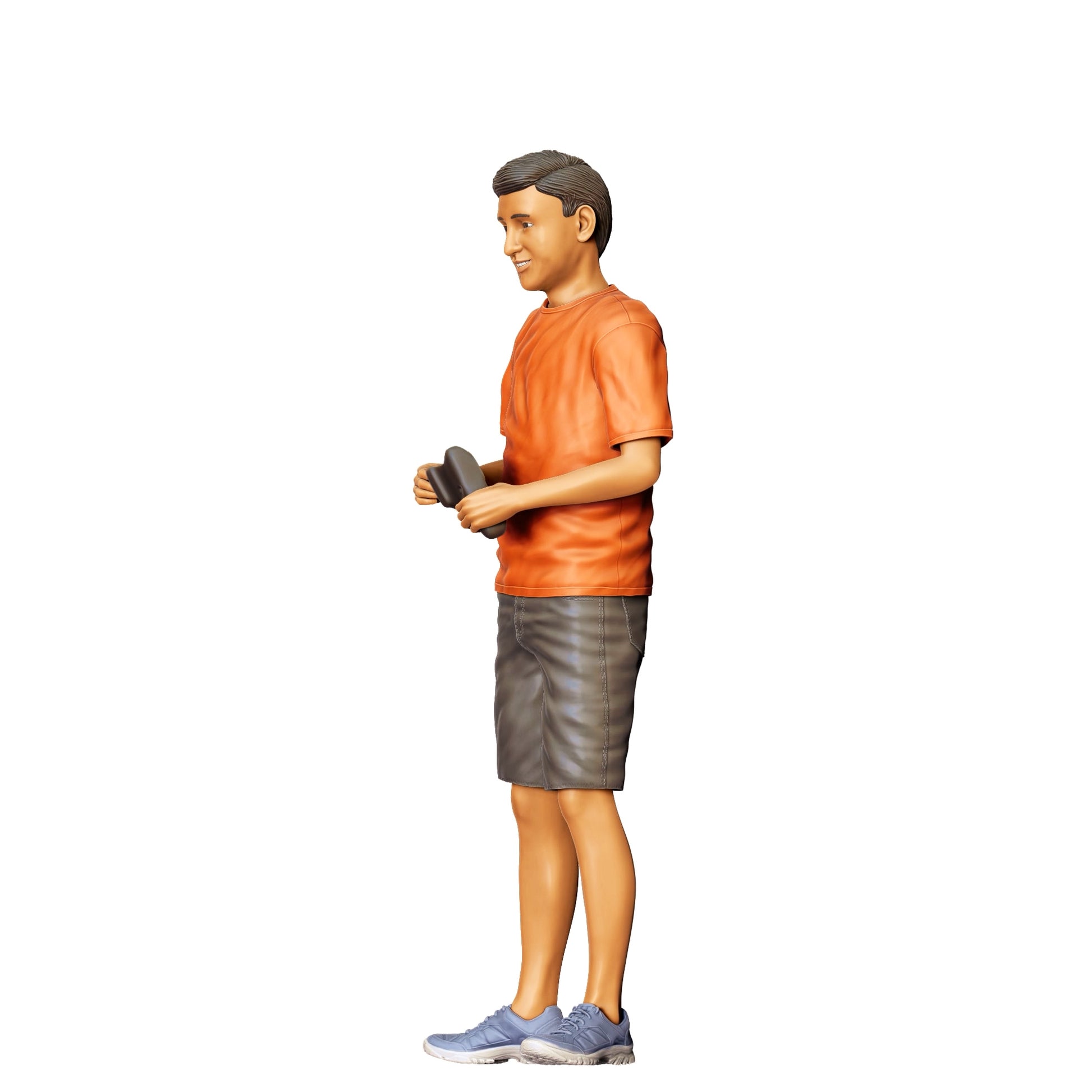 Foto del prodotto diorama modellistico 0: Bambino che gioca con auto RC C (Rif. n. 373)