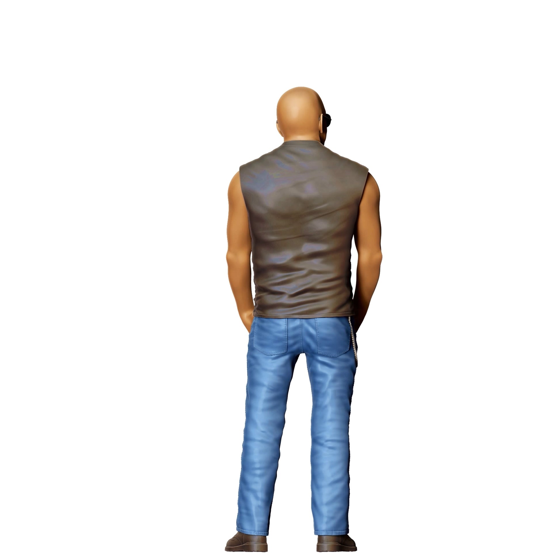 Diorama model building product photo 0: Car tuner - men in the auto workshop 2 (Ref. No. 312)