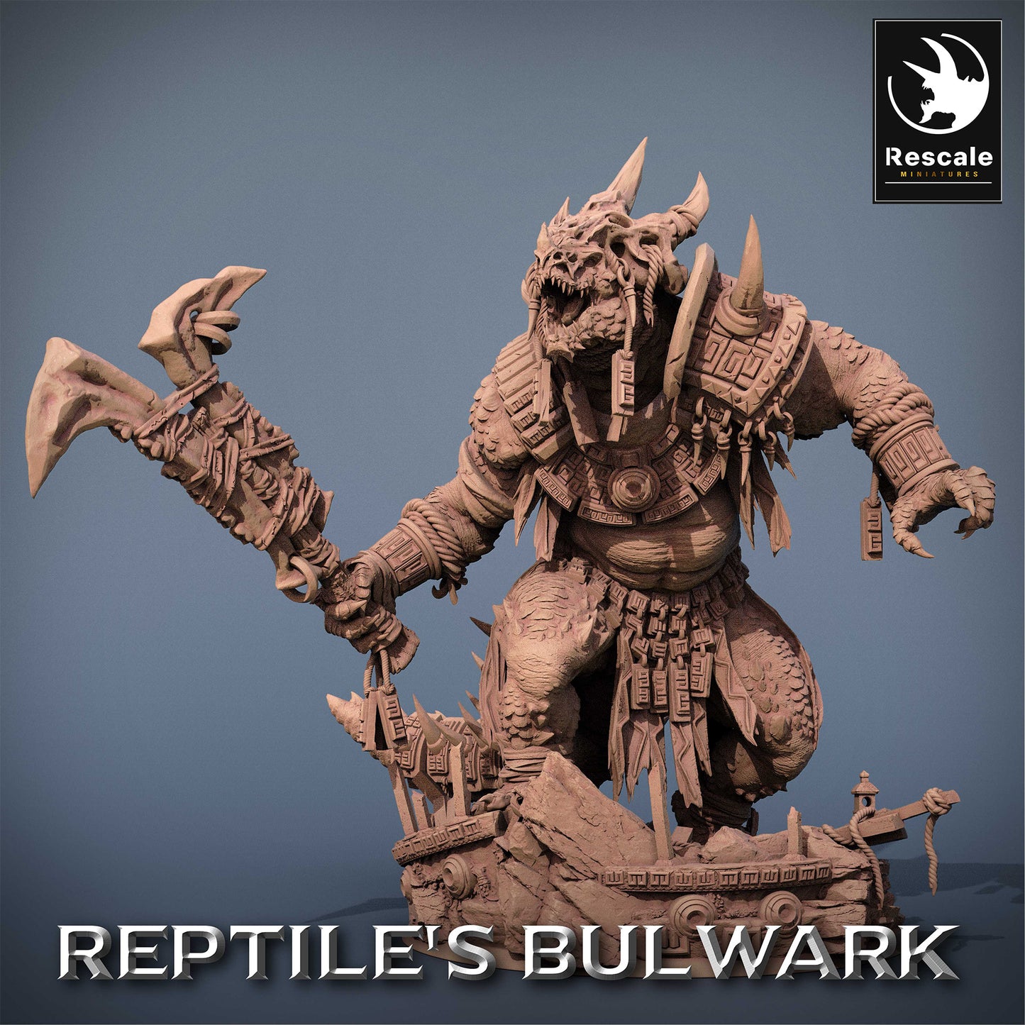 Lizardfolk Strážce - Mocní Giganti - Prastaré Ochránce Chrámů (E2)