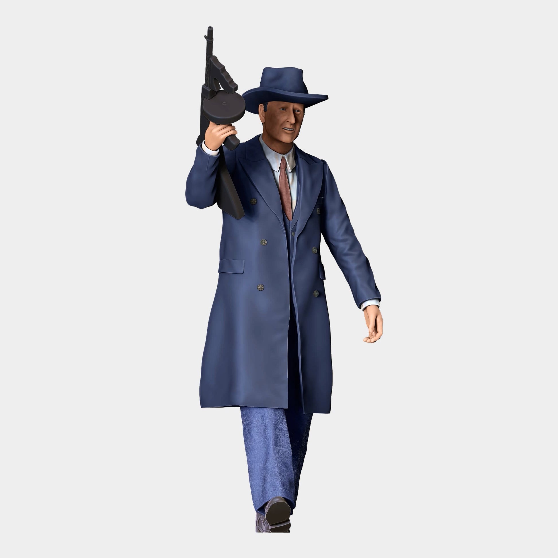 Product photo diorama and model building miniature figure: Mafiosi: Mafia Gangster 3
