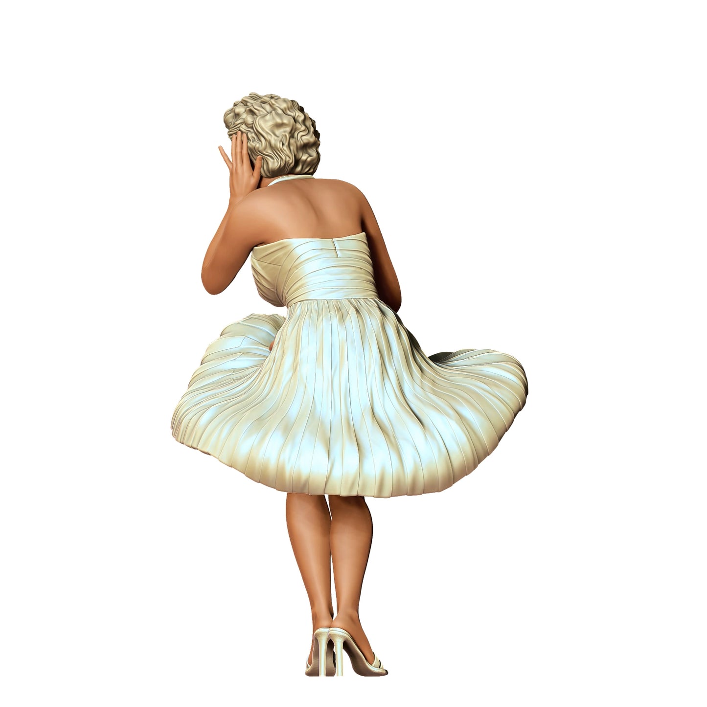 Foto do produto 0: Modelo e ícone de ator - Mulher vintage com vestido