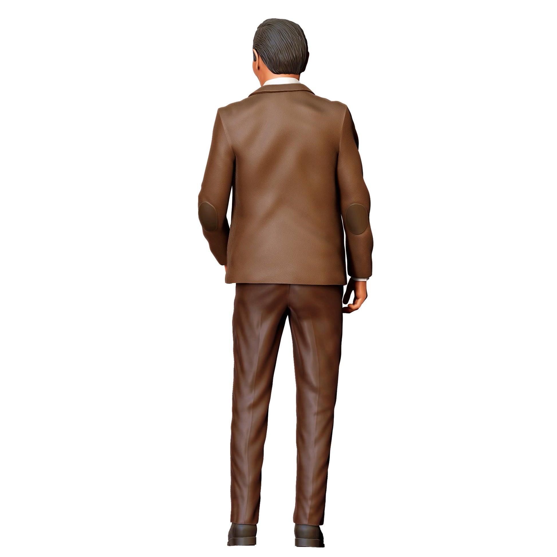 Diorama Modellbau Produktfoto 0: Tollpatschiger Gentleman im Anzug – Figur mit komischem Gesichtsausdruck (Ref. Nr. 417)