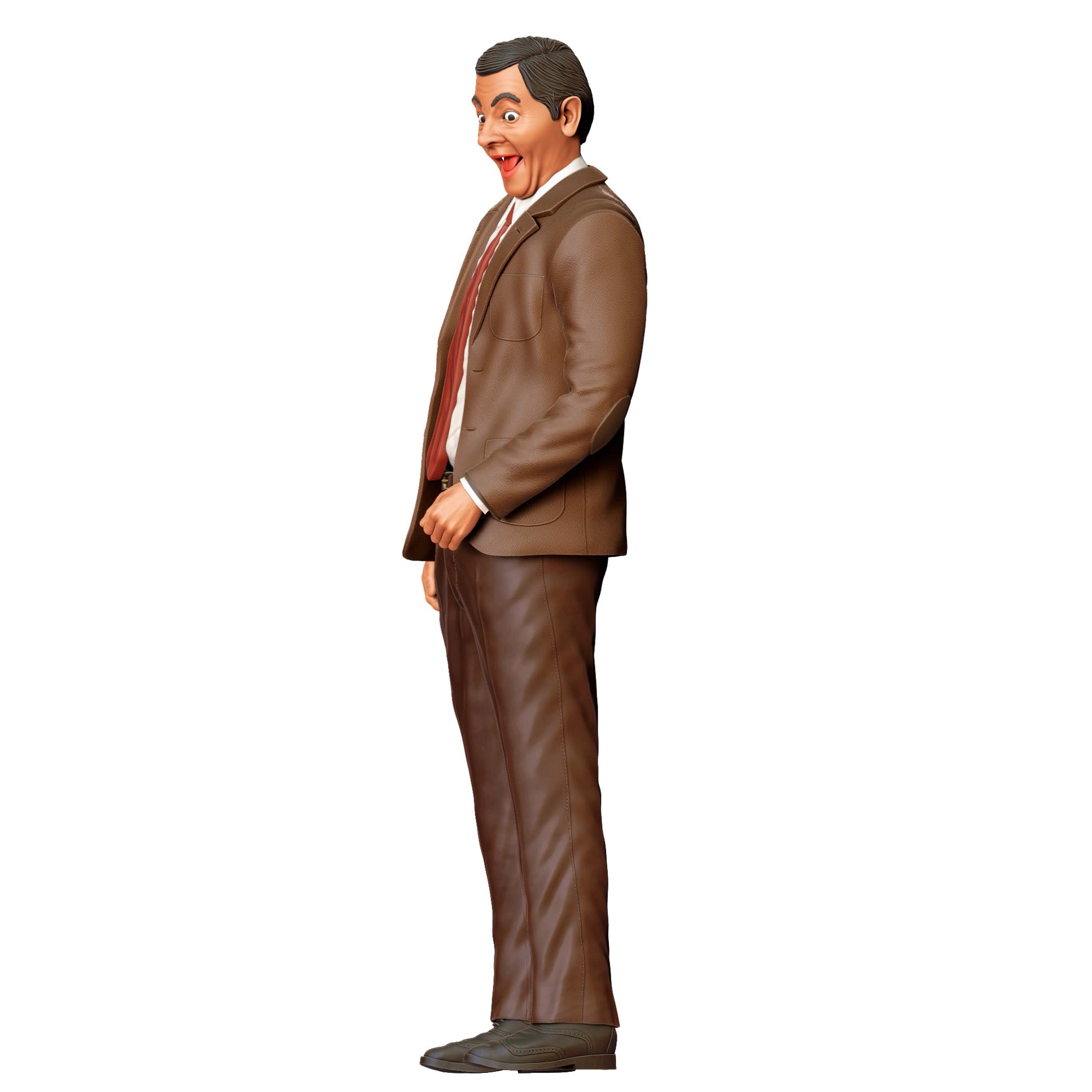 Diorama Modellbau Produktfoto 0: Tollpatschiger Gentleman im Anzug – Figur mit komischem Gesichtsausdruck (Ref. Nr. 417)