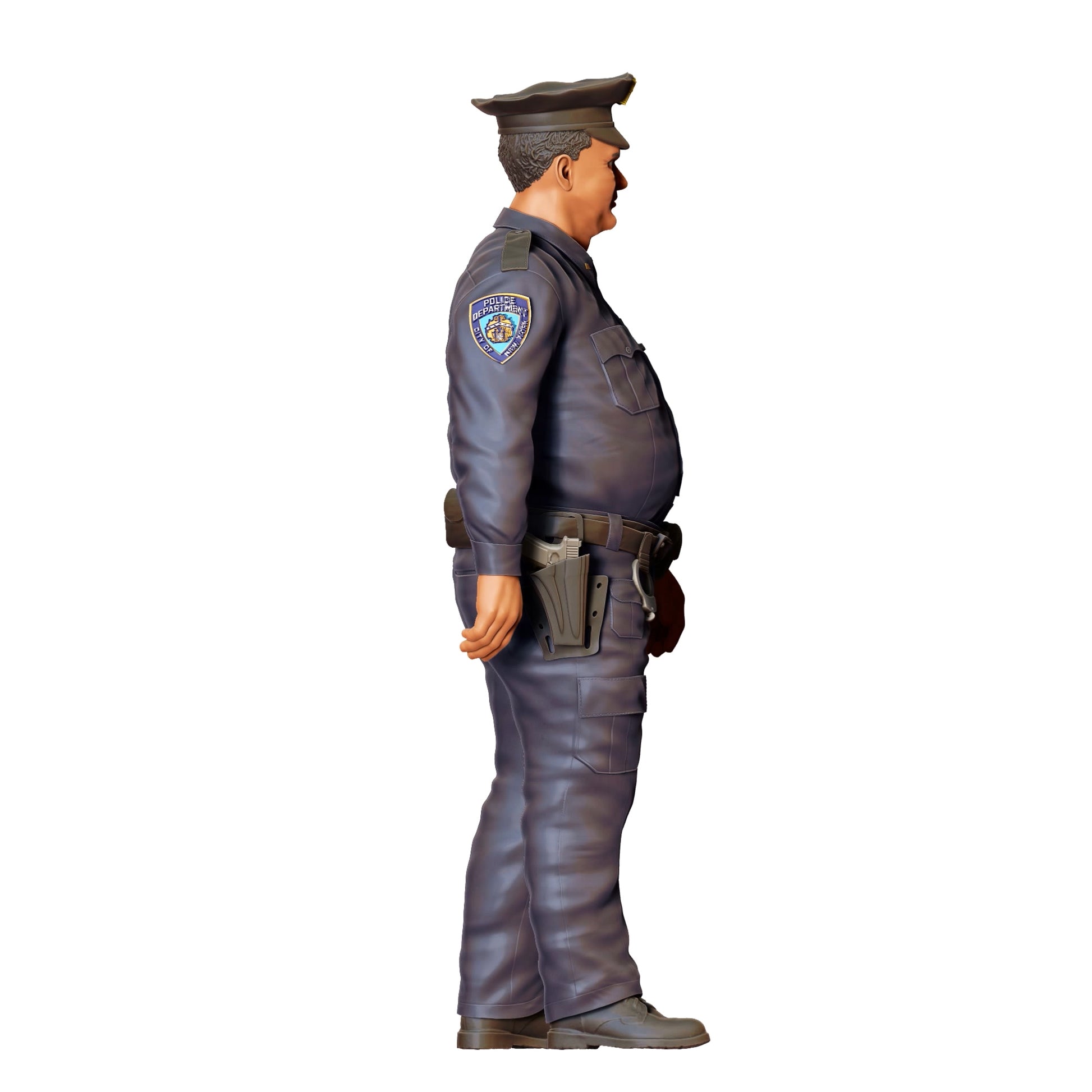 Foto del prodotto diorama modellistico 0: Poliziotto US in sovrappeso A - Polizia (Rif. Nr. 355)