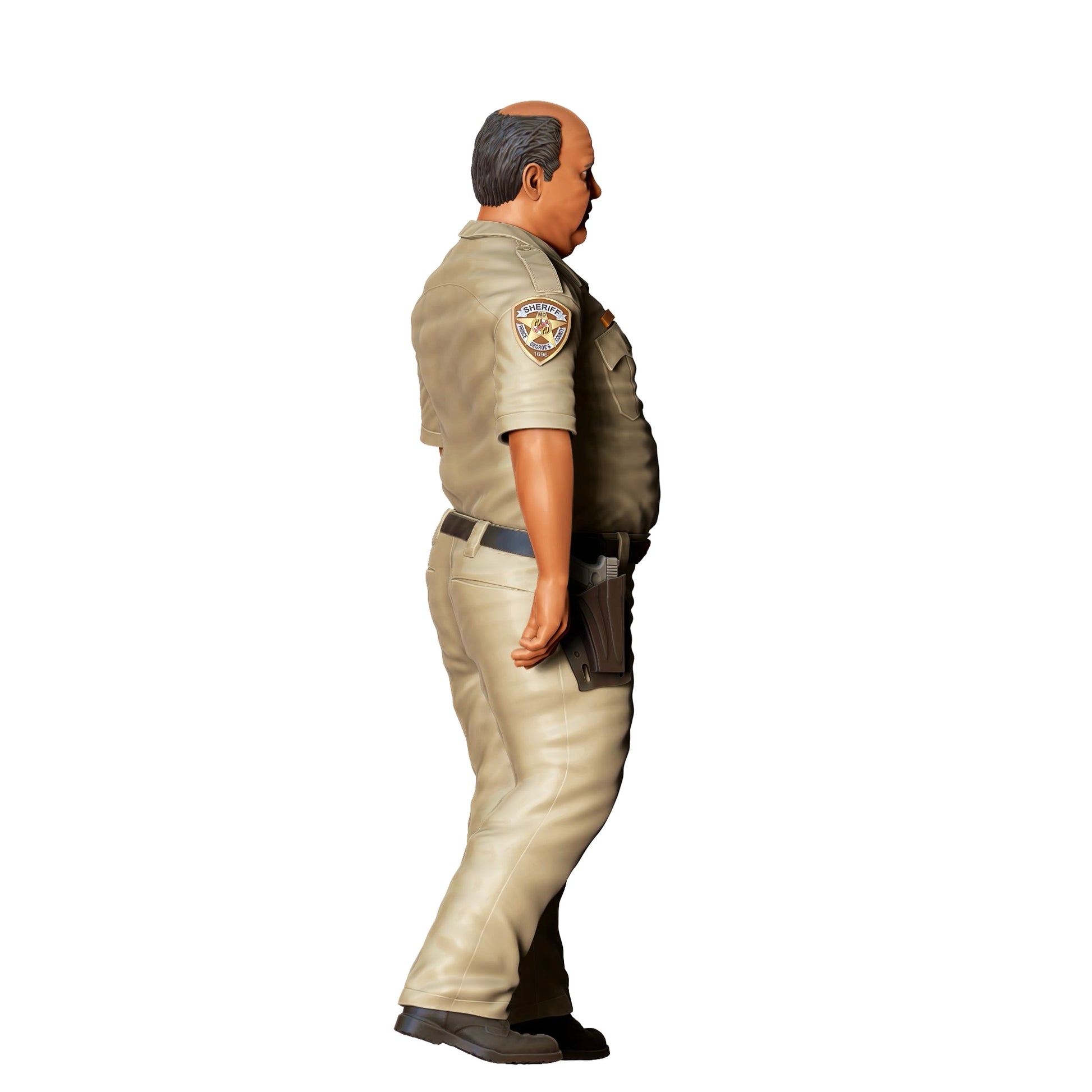Diorama Model Building Product Photo 0: Fat US Cop B - Police (Ref. No. 356)