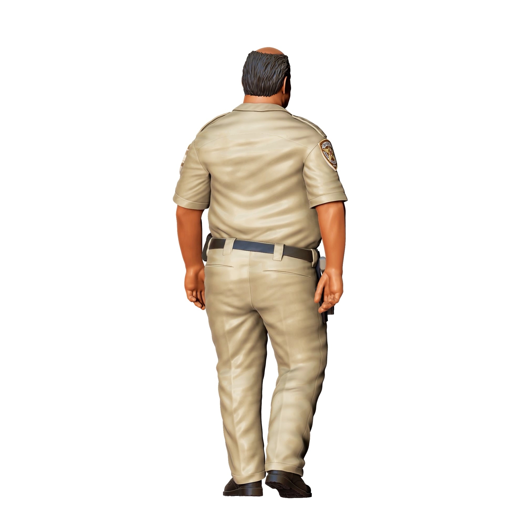 Diorama Model Building Product Photo 0: Fat US Cop B - Police (Ref. No. 356)