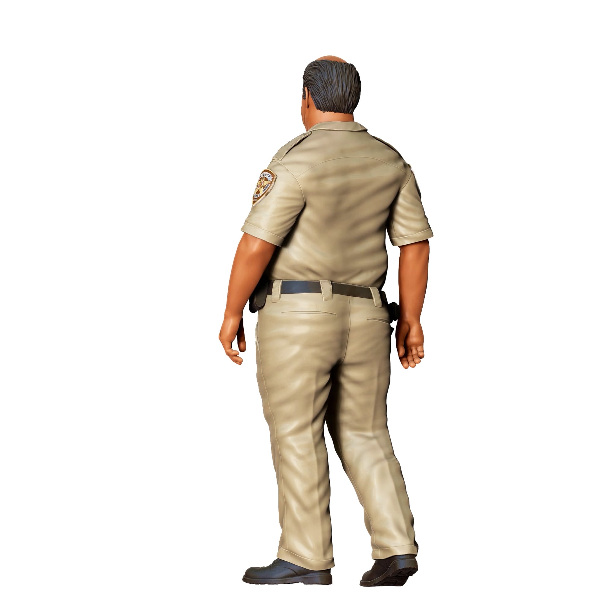 Diorama Model Building Product Photo 0: Fat US Cop B - Police (Ref. No. 356)