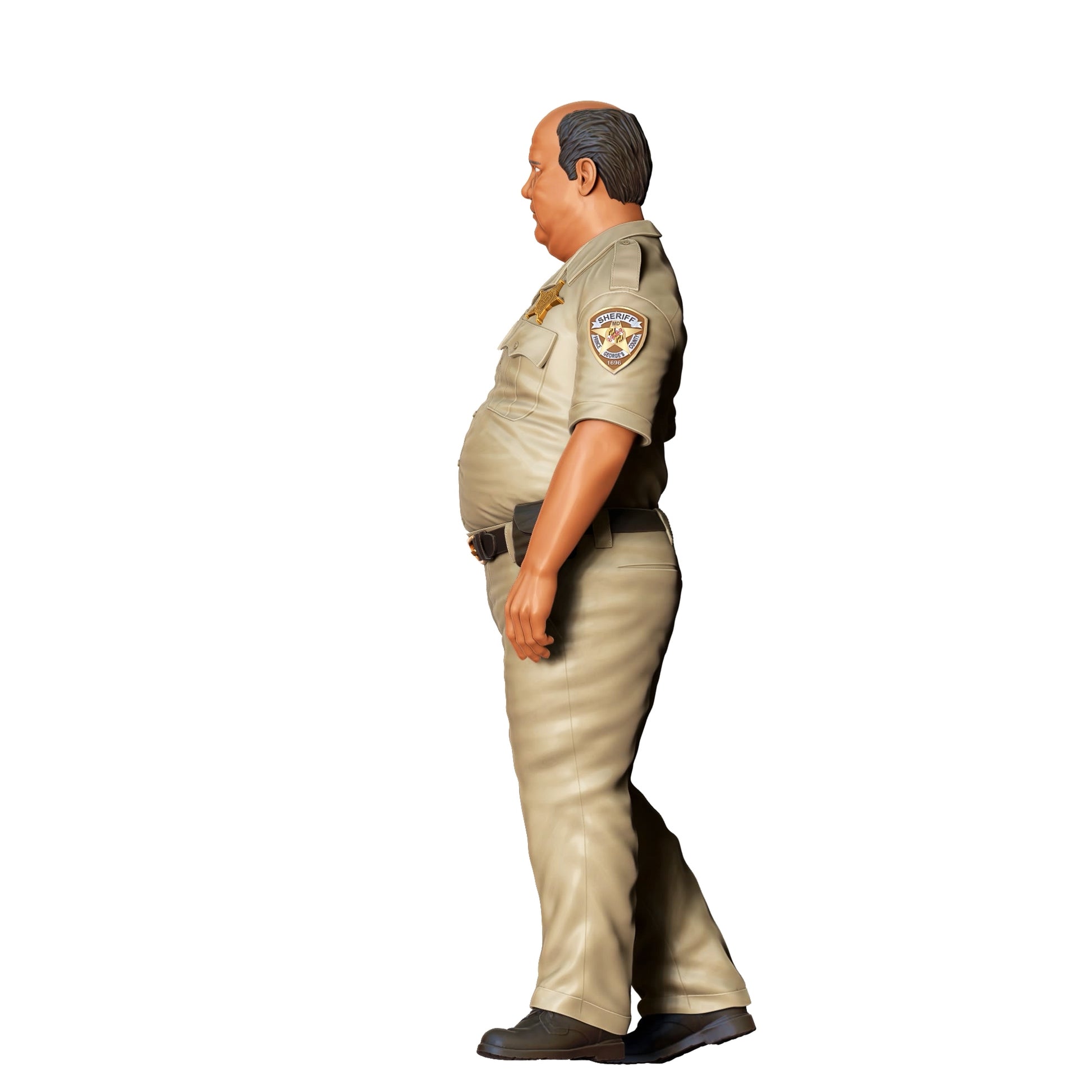 Diorama Model Building Product Photo 0: Fat US Cop B - Police (Ref. No. 356)