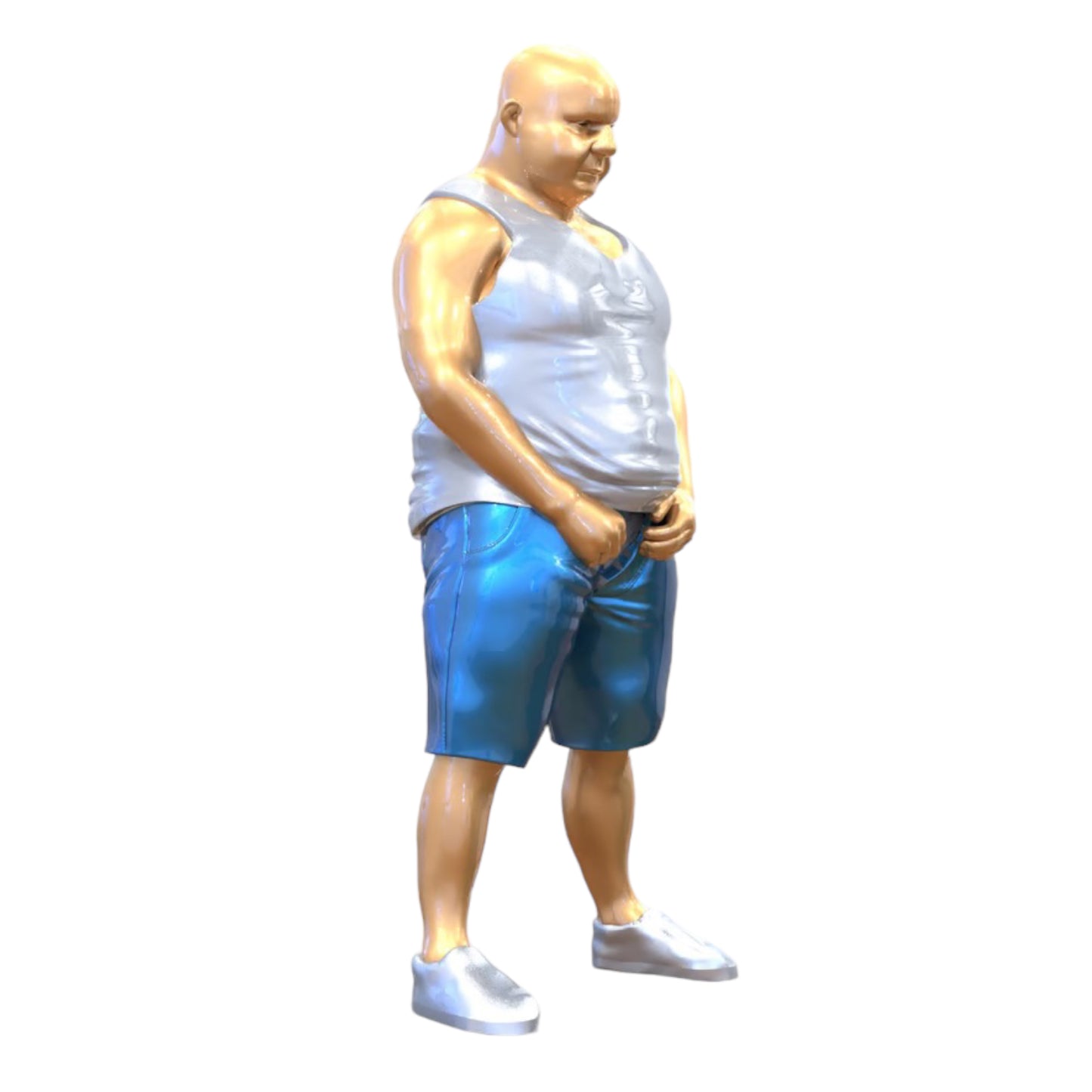 Foto do produto 0: Wildpinkler - Homem a urinar no chão