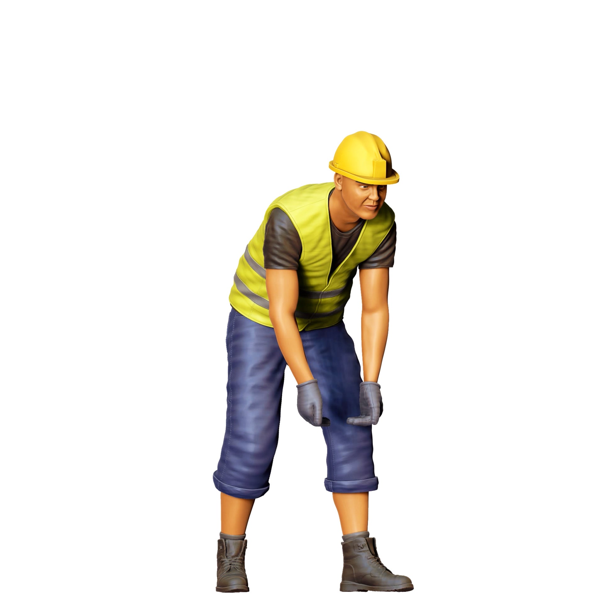 Foto del prodotto diorama modellistico 0: Lavoratore sui binari - Ferroviere/Operaio F (Rif. n. 392)