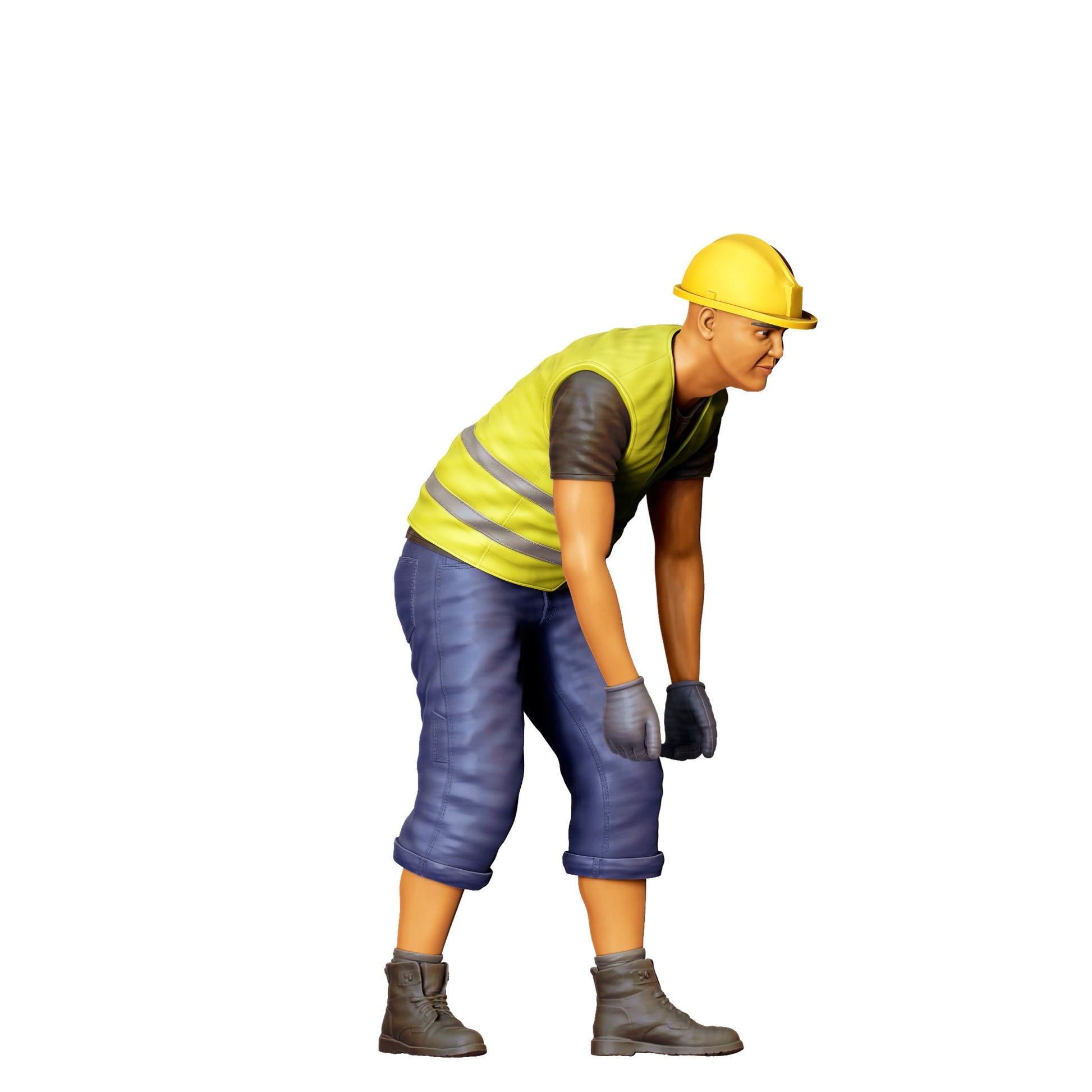 Foto del prodotto diorama modellistico 0: Lavoratore sui binari - Ferroviere/Operaio F (Rif. n. 392)