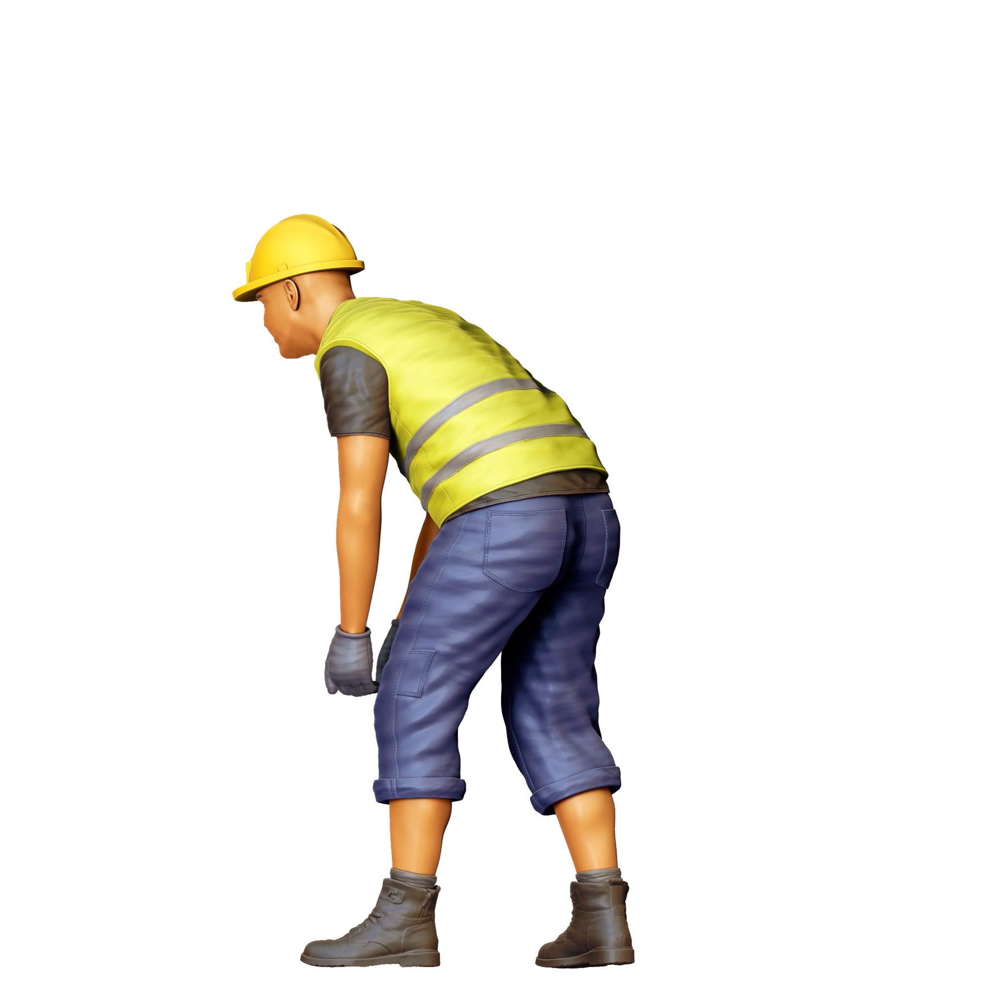 Foto del prodotto diorama modellistico 0: Lavoratore sui binari - Ferroviere/Operaio F (Rif. n. 392)