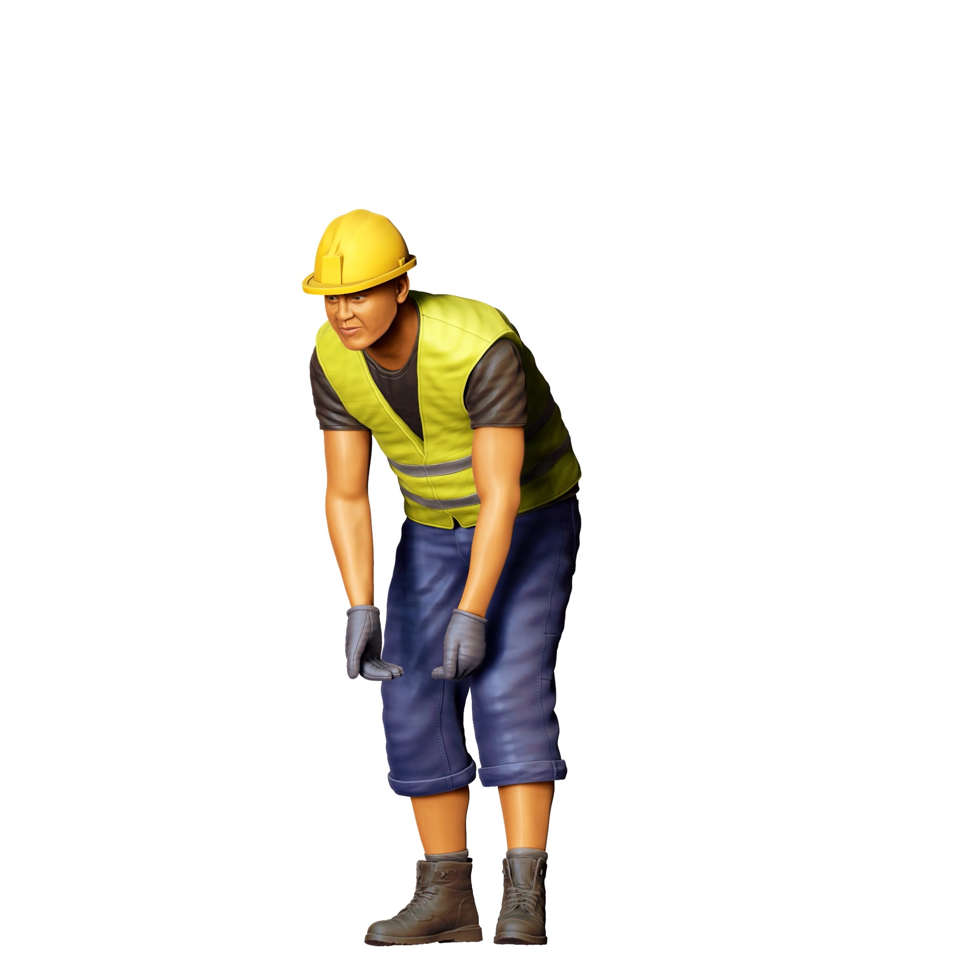 Foto del prodotto diorama modellistico 0: Lavoratore sui binari - Ferroviere/Operaio F (Rif. n. 392)