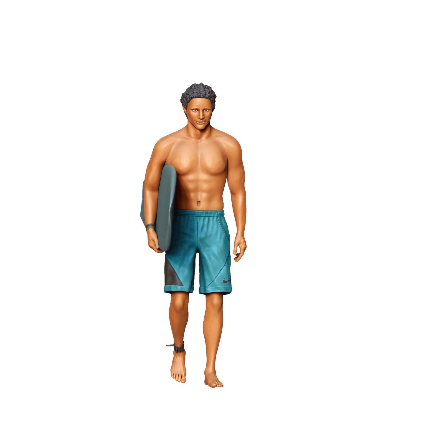 Foto do produto Diorama e Modelismo Miniatura Figura: Wellenreiter: Surfista com prancha na praia