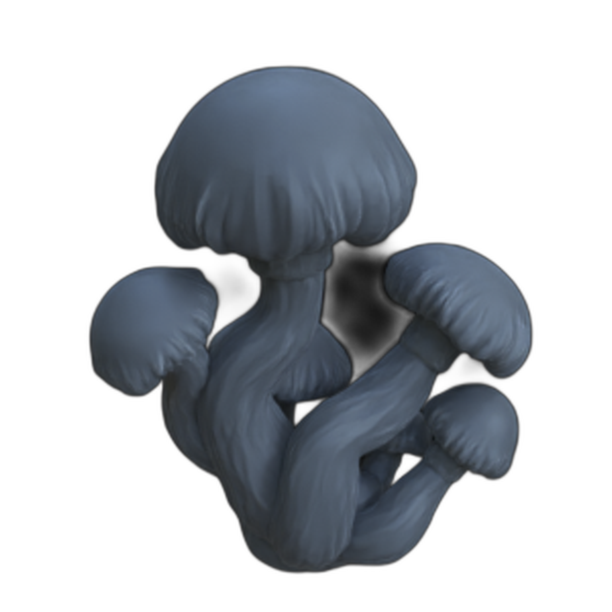 Product photo diorama and model building decor, accessories: 0: Plants and vegetation: 10 round mushrooms