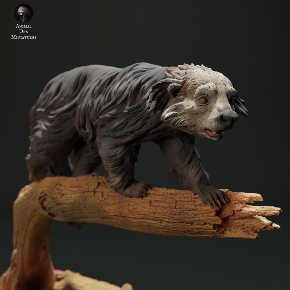 Produktfoto Tierfigur Animal Den Miniatures 2: Wildtier Tierfigur: Binturong - Marderbär (23_05_10)
