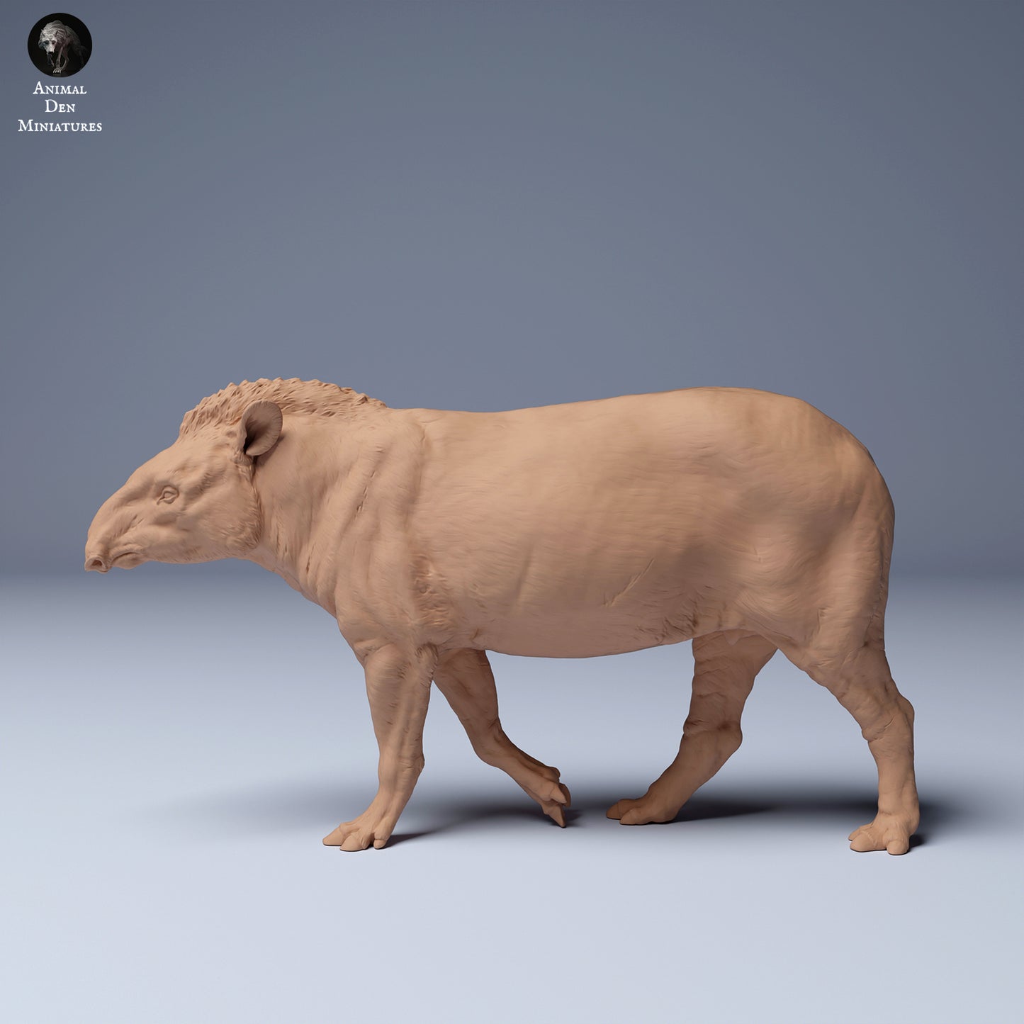 Foto do produto Figura de Animal Diorama, Modelismo: 0: Tapir a andar: Animais da América do Sul