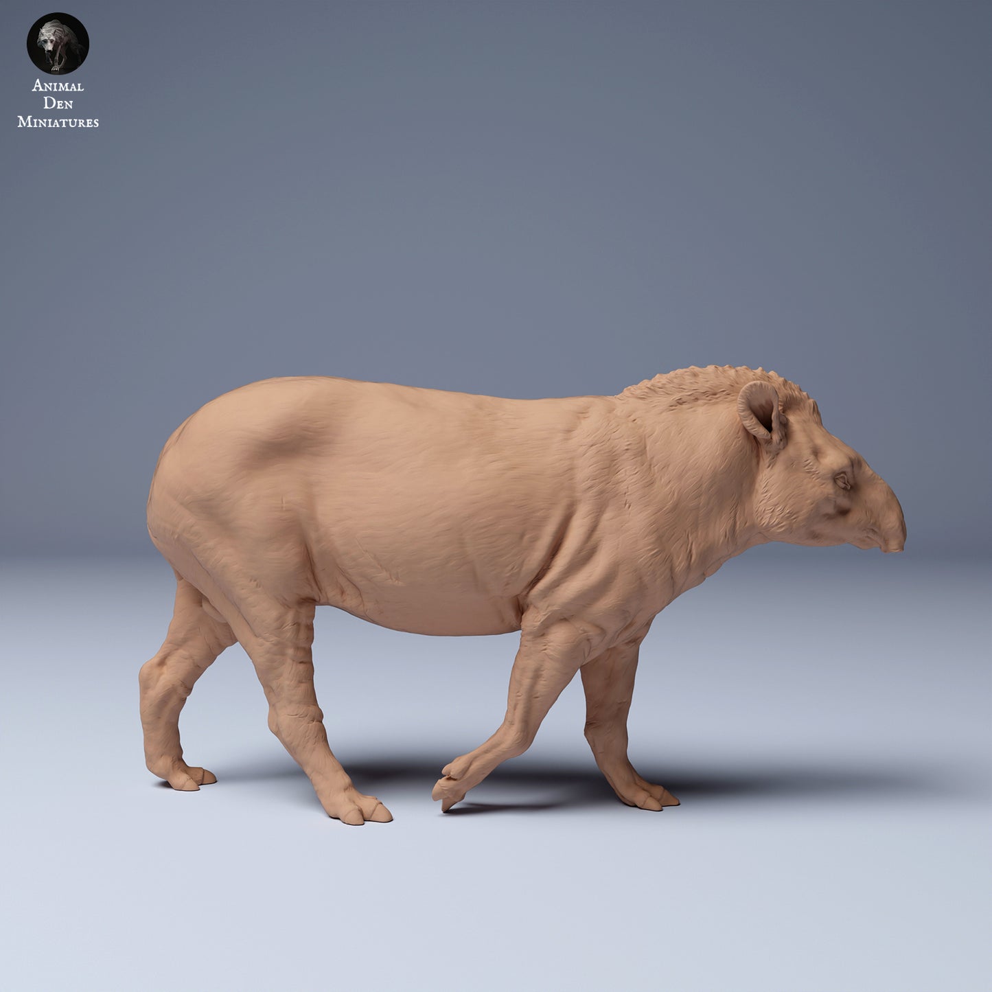 Foto do produto Figura de Animal Diorama, Modelismo: 0: Tapir a andar: Animais da América do Sul
