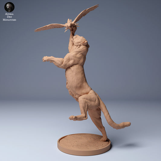 Zdjęcie produktu Figurki zwierząt Diorama, Modelarstwo: 0: Jaguar poluje na papugę: Zwierzęta z Ameryki Południowej