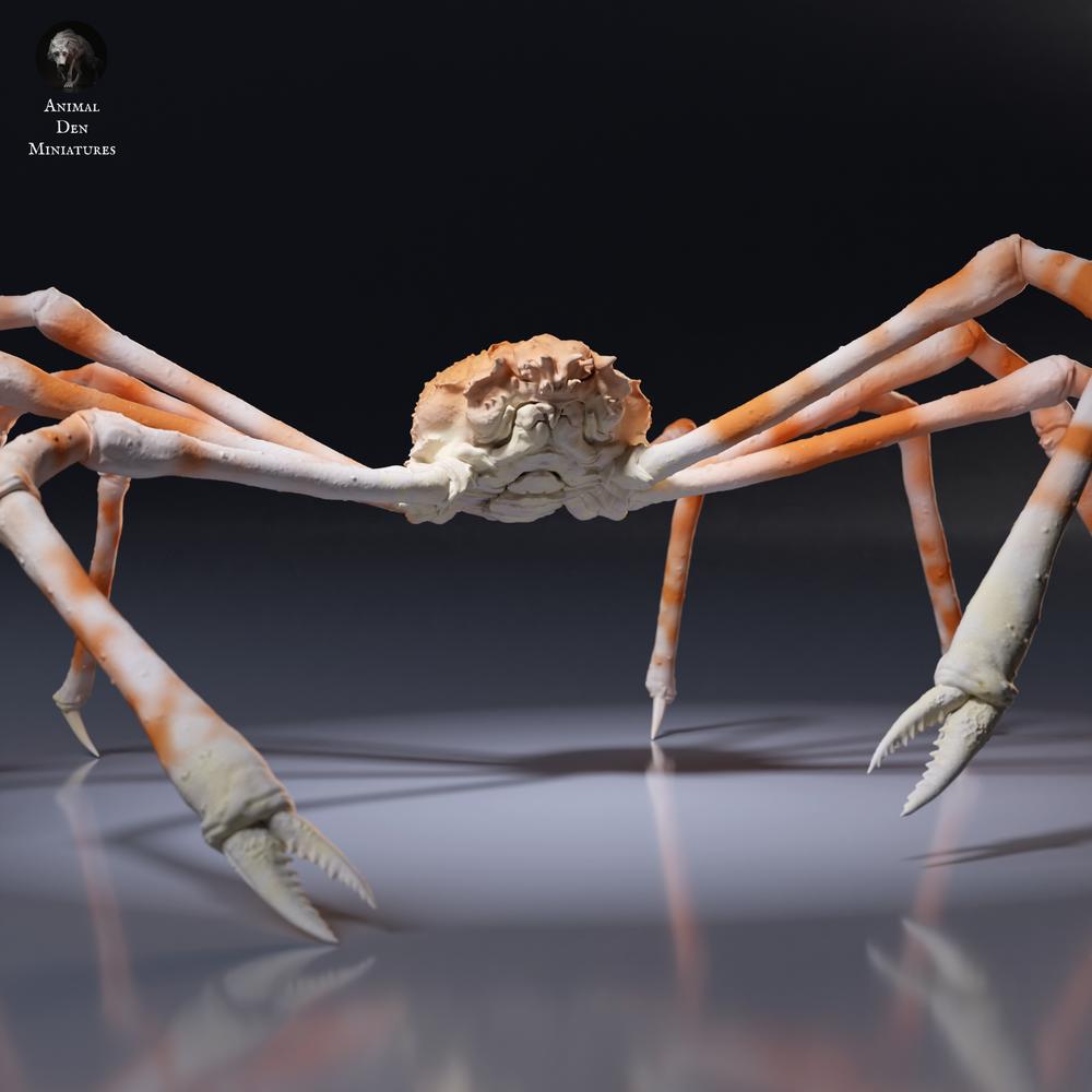 Φωτογραφία προϊόντος φιγούρας ζώου Animal Den Miniatures 6: Θαλάσσιο ζώο: Ιαπωνικό γιγάντιο καβούρι (26_09_04)