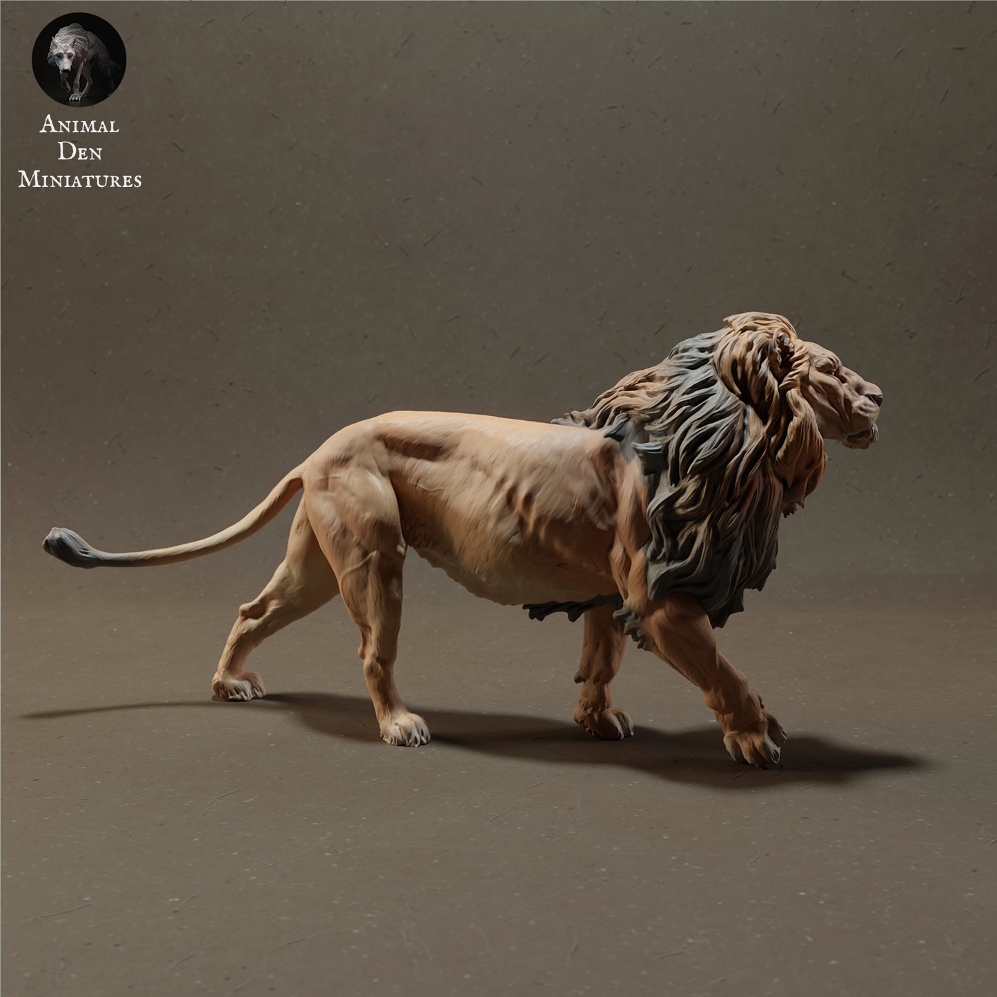 Foto do produto Figura de animal Diorama, Modelismo: 0: Leão - Animais da Savana