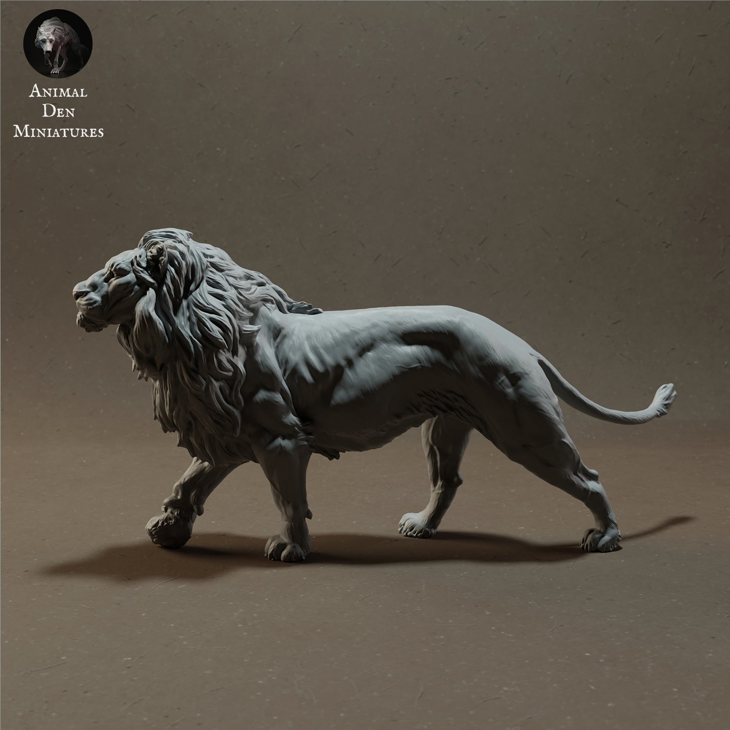 Foto do produto Figura de animal Diorama, Modelismo: 0: Leão - Animais da Savana