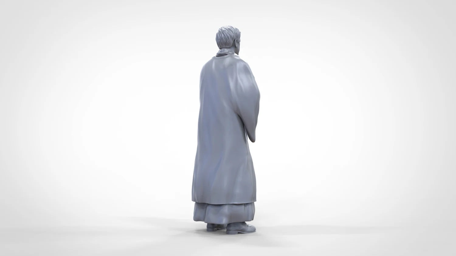 Produktfoto Diorama und Modellbau Miniatur Figur: Geistlicher: Pfarrer / Priester in Messe