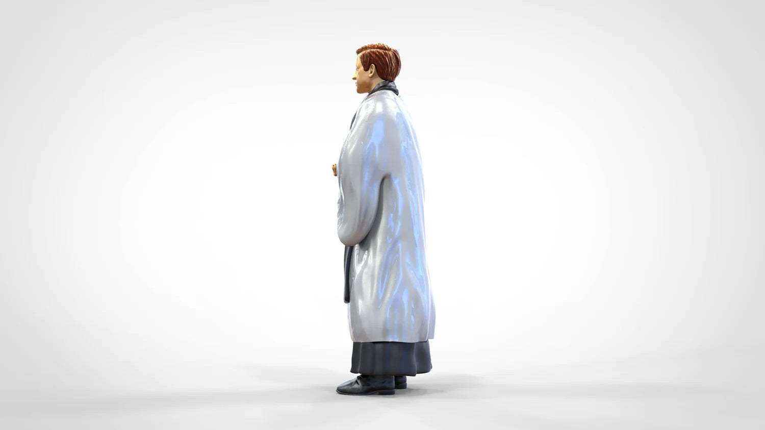 Produktfoto Diorama und Modellbau Miniatur Figur: Geistlicher: Pfarrer / Priester in Messe