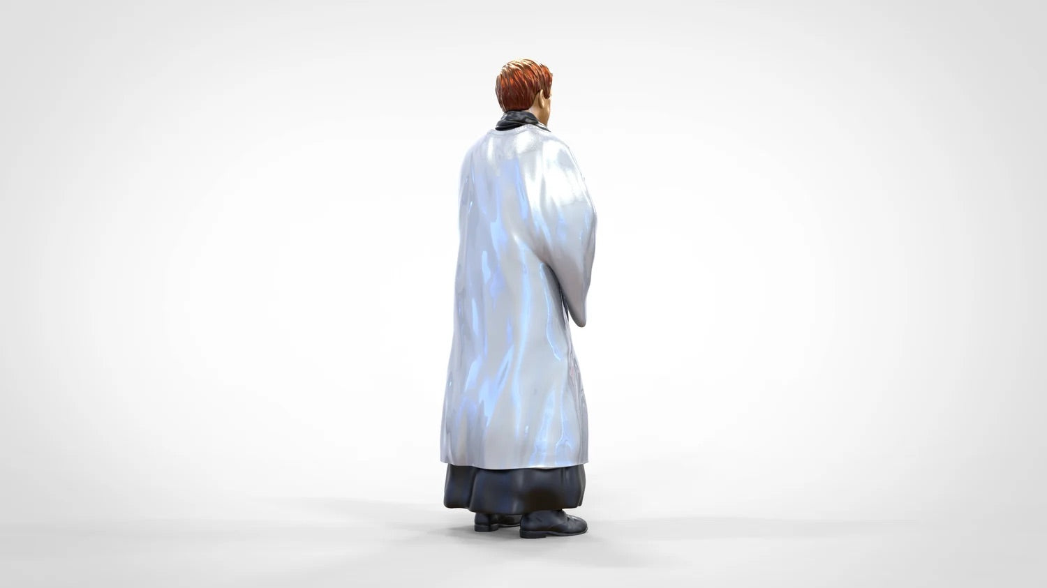 Produktfoto Diorama und Modellbau Miniatur Figur: Geistlicher: Pfarrer / Priester in Messe