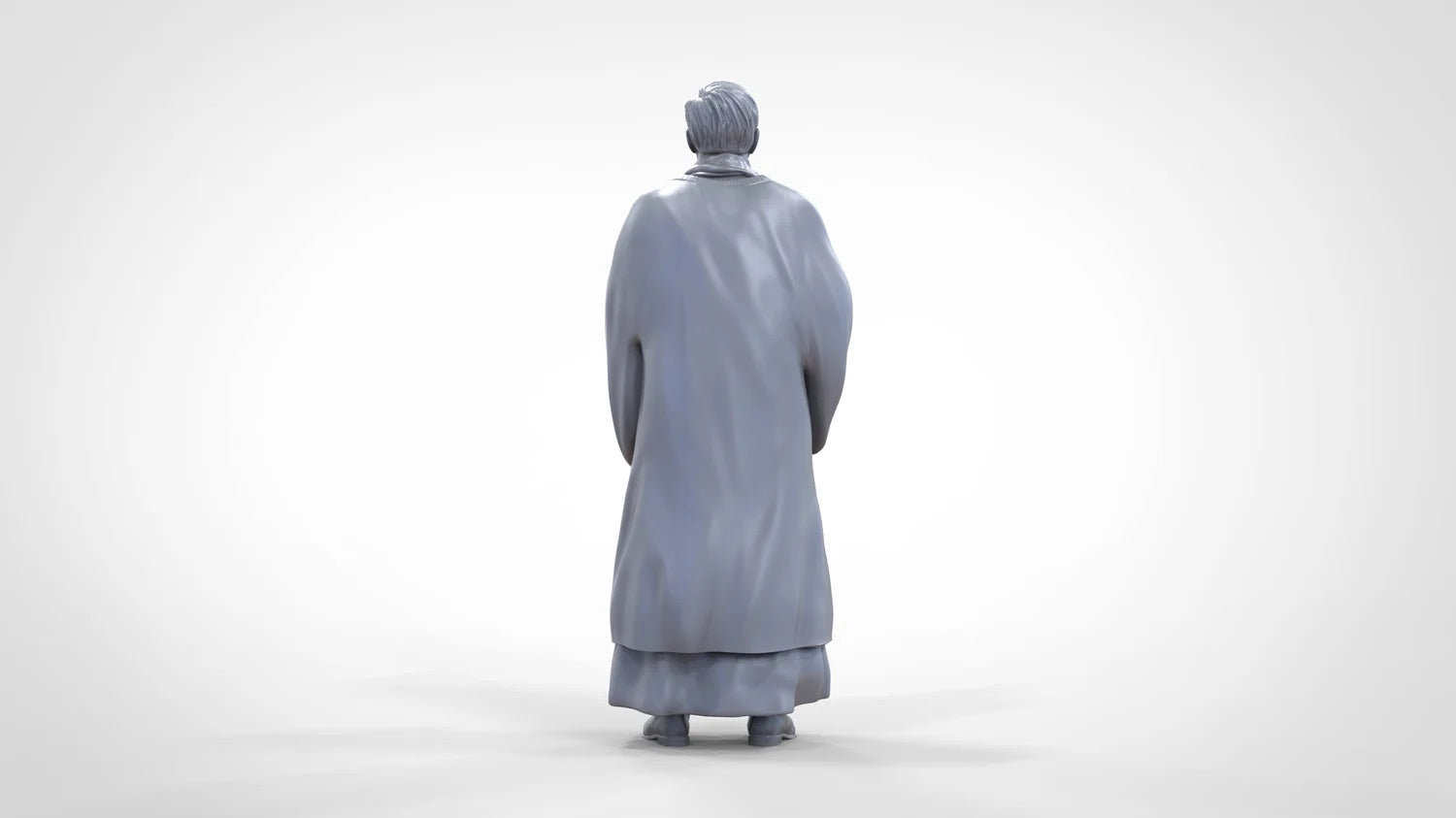 Produktfoto Diorama und Modellbau Miniatur Figur: Geistlicher: Pfarrer / Priester in Messe