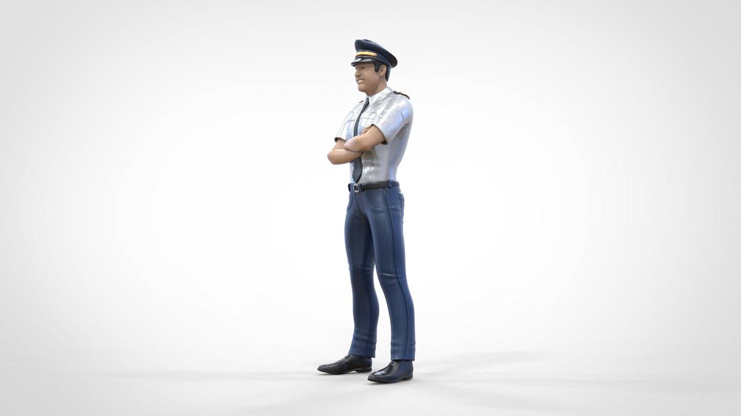Produktová fotografie 0: Pilot v uniformě: Letadlový personál
