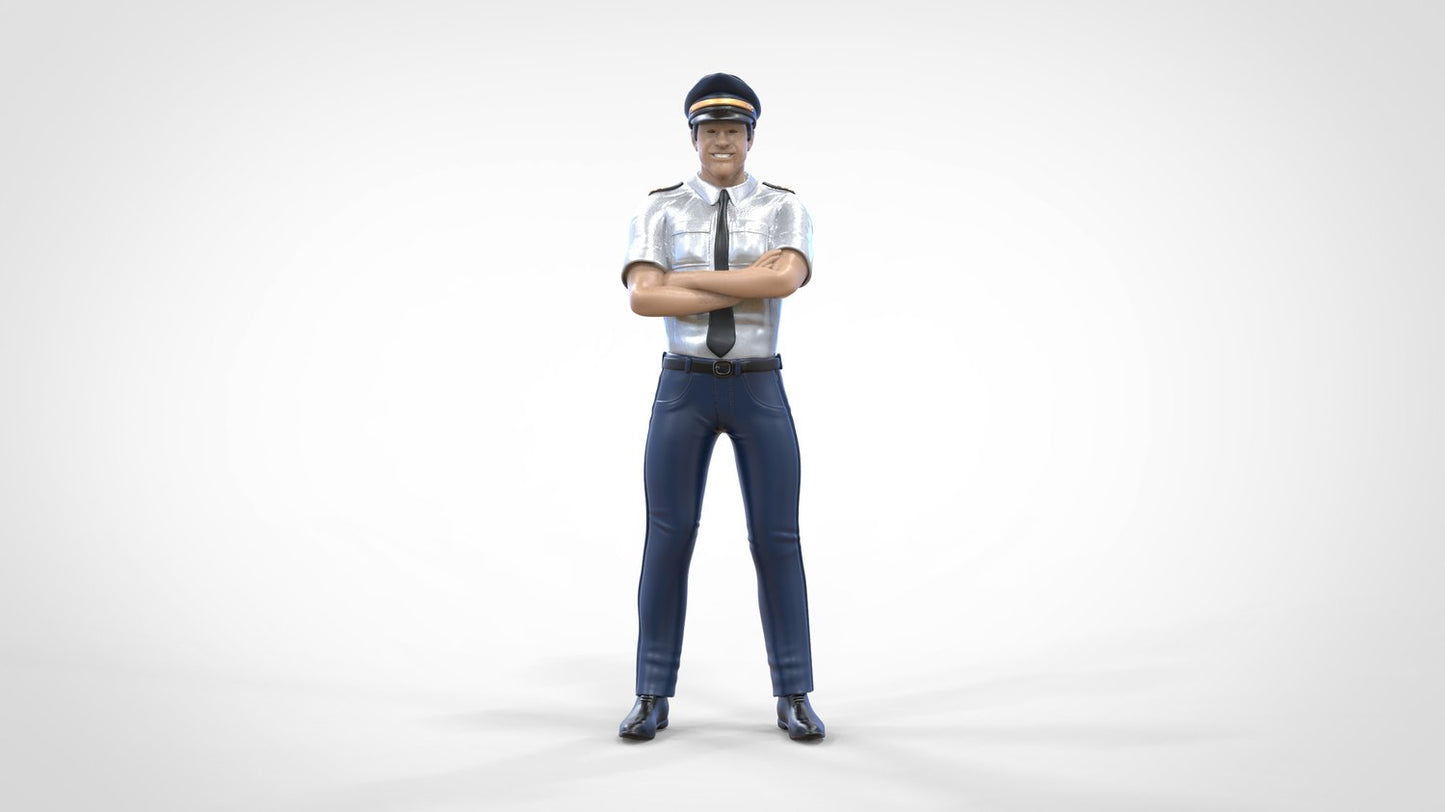 Produktová fotografie 0: Pilot v uniformě: Letadlový personál