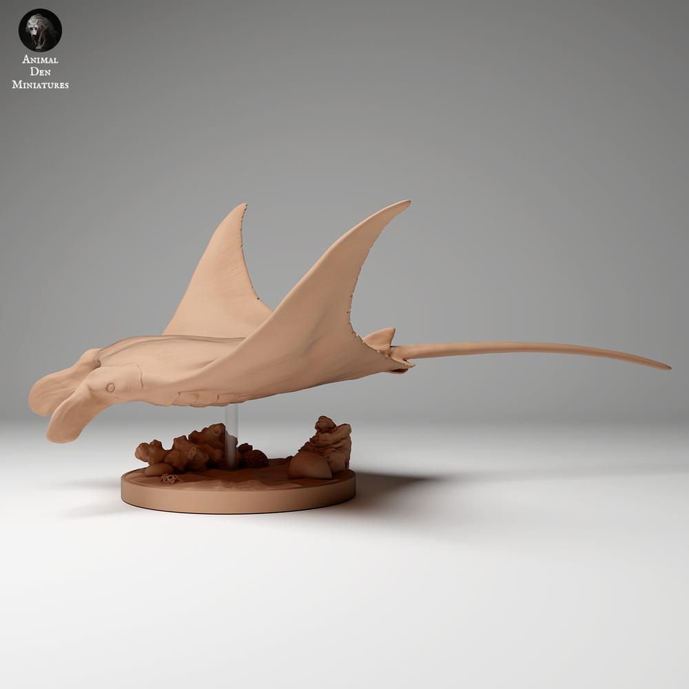 Produktfoto Tierfigur Animal Den Miniatures 2: Ozean Tierfigur: Riffmanta (24_06_01)