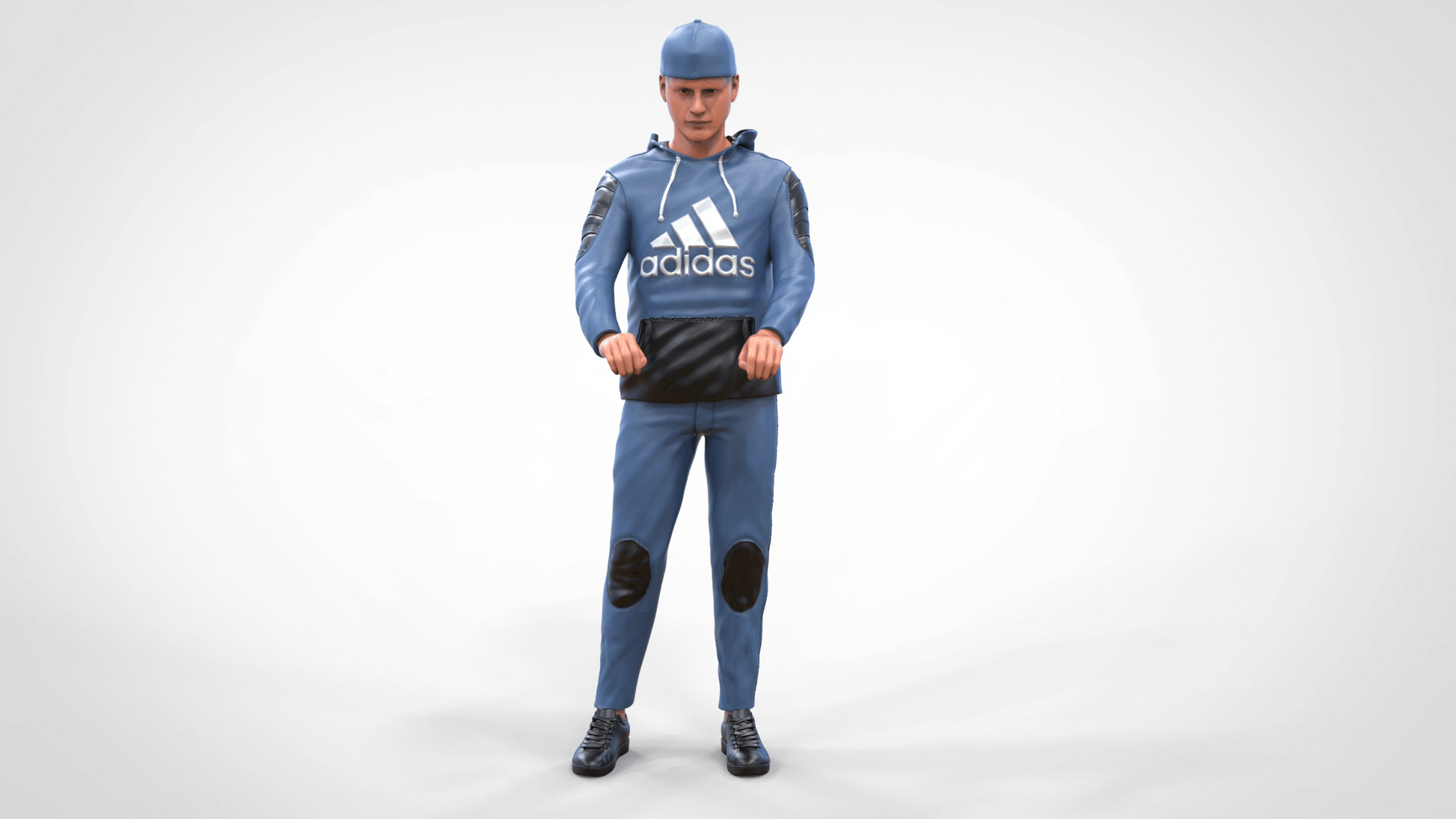 Produktfoto Diorama und Modellbau Miniatur Figur: Mann am Spielautomat