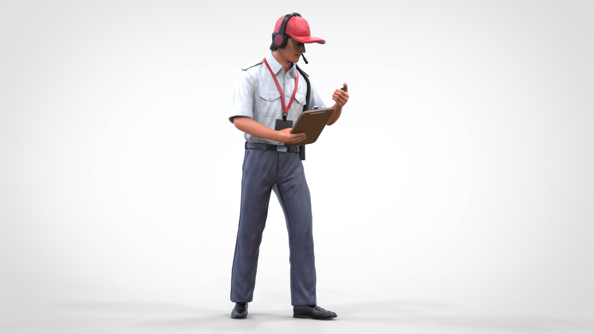 Produktfoto Diorama und Modellbau Miniatur Figur: Streckenposten Set 2, 6 Figuren