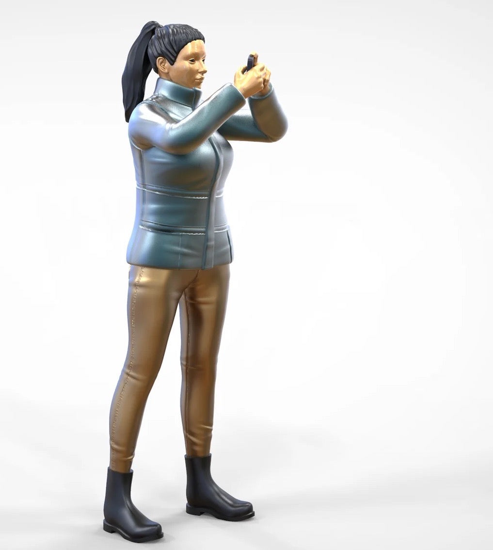 Produktfoto Diorama und Modellbau Miniatur Figur: Zuschauer Set, 6 Figuren