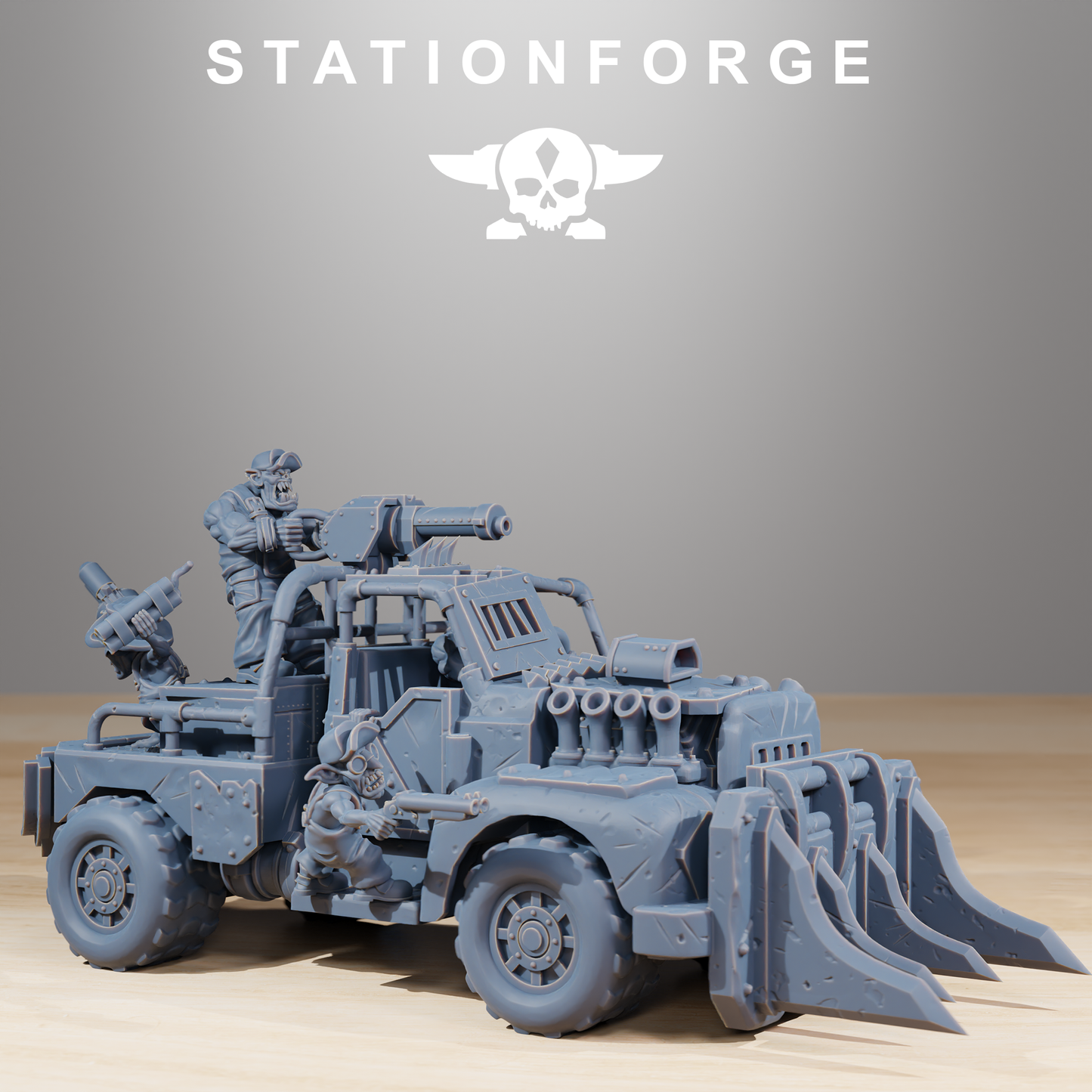 Produktová fotografie 28mm Tabletop Minis Stationforge: Speedsters