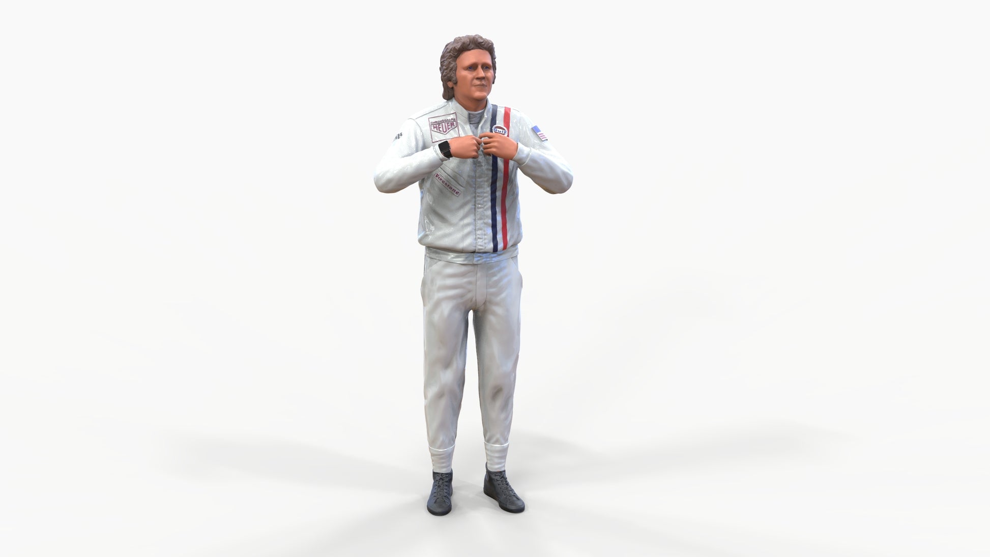 Product photo diorama and model building miniature figure: Driver set, 6 figures