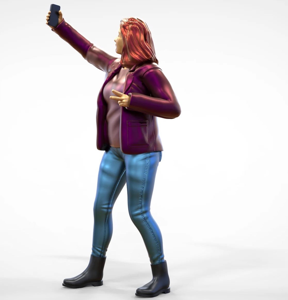 Produktfoto Diorama und Modellbau Miniatur Figur: Zuschauer Set, 6 Figuren