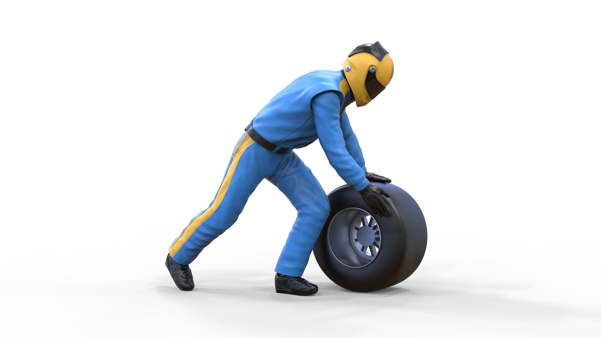 Zdjęcie produktu Diorama i modelarstwo miniatur: Zespół pit stop wymiana kół 2