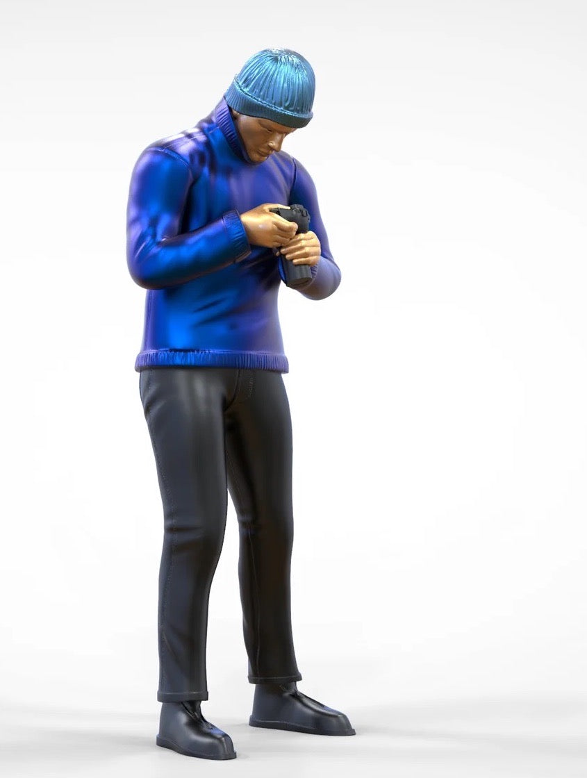 Produktfoto Diorama und Modellbau Miniatur Figur: Zuschauer Set, 6 Figuren