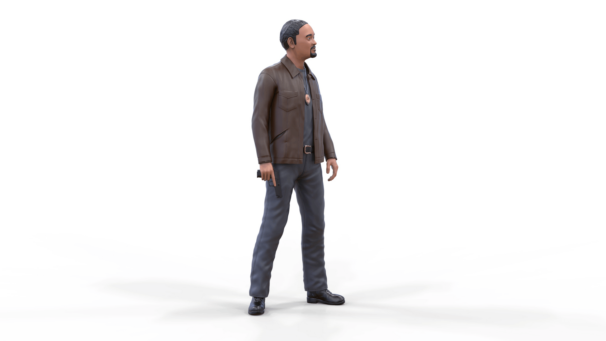 Product photo diorama and model building miniature figure: Bad Guy 1